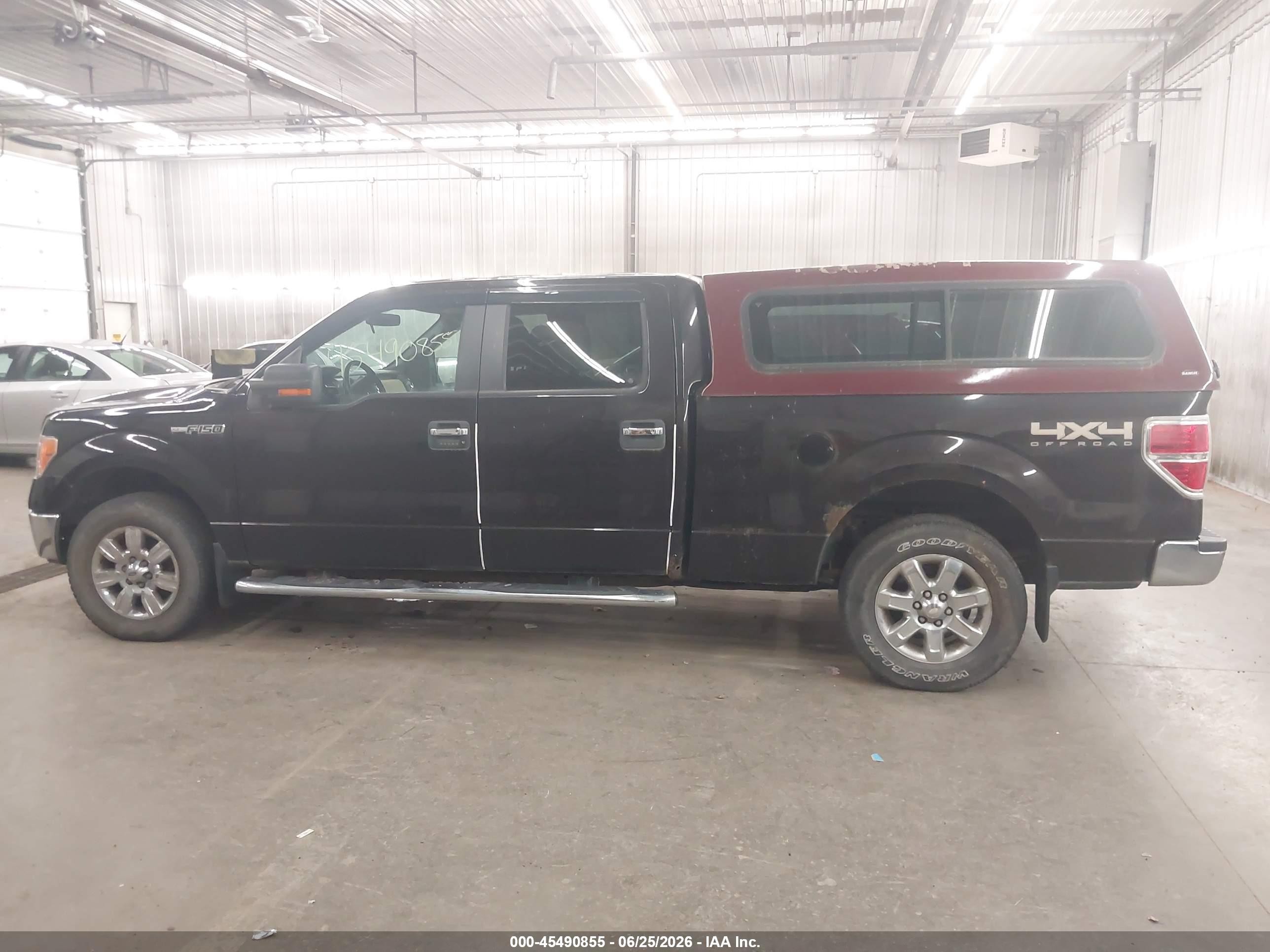 2013 Ford F-150 Fx4/king Ranch/lariat/platinum/xl/xlt Black vin: 1FTFW1EF4DKD95953