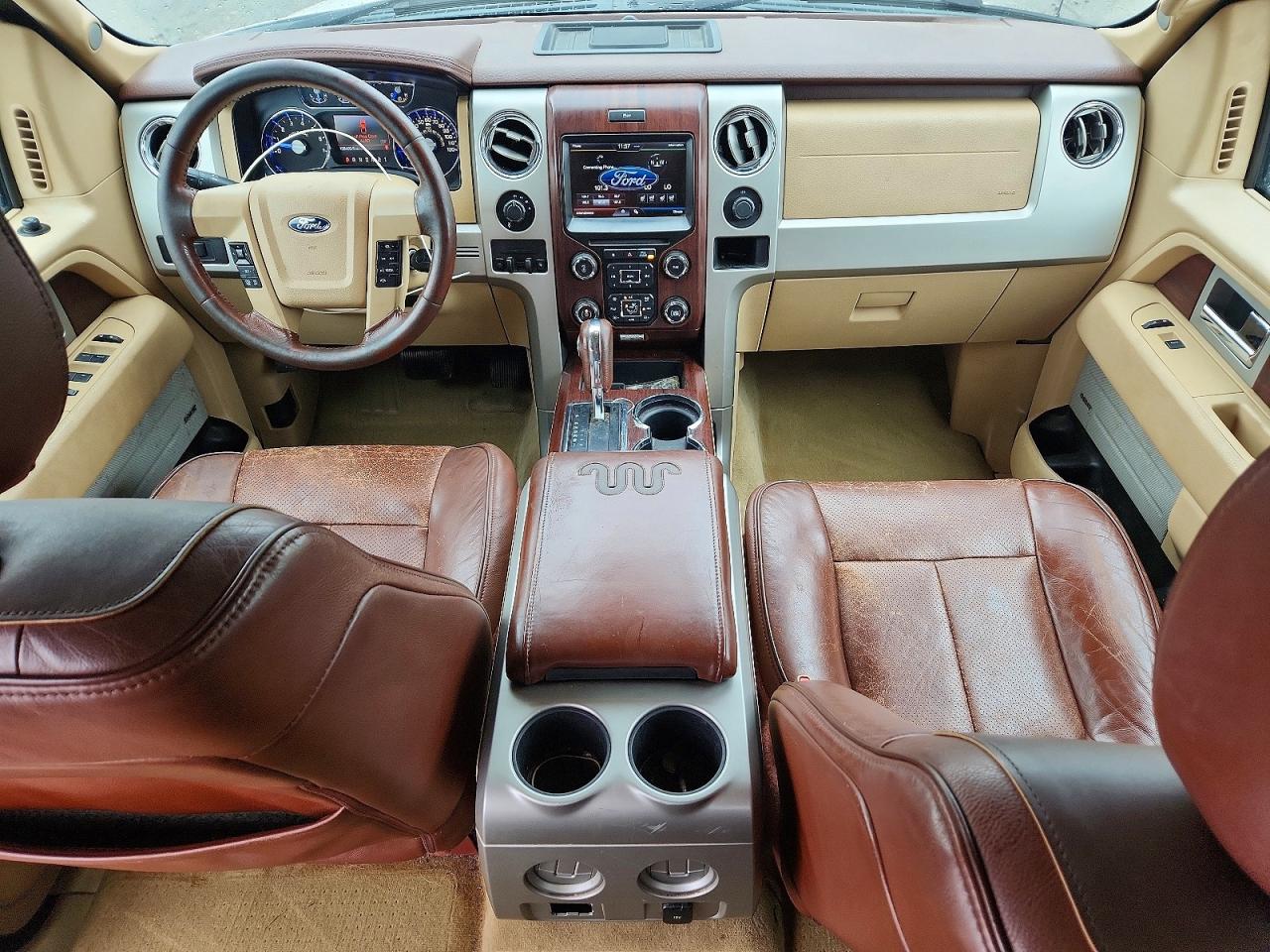 2013 Ford F150 Supercrew White vin: 1FTFW1EF4DKE17076