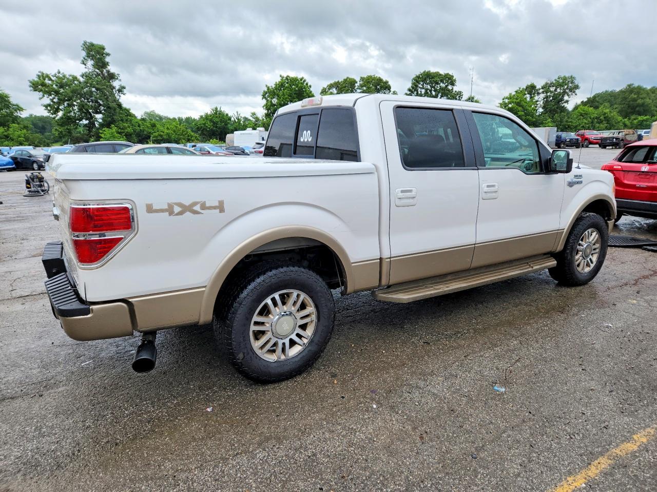2013 Ford F150 Supercrew White vin: 1FTFW1EF4DKE17076