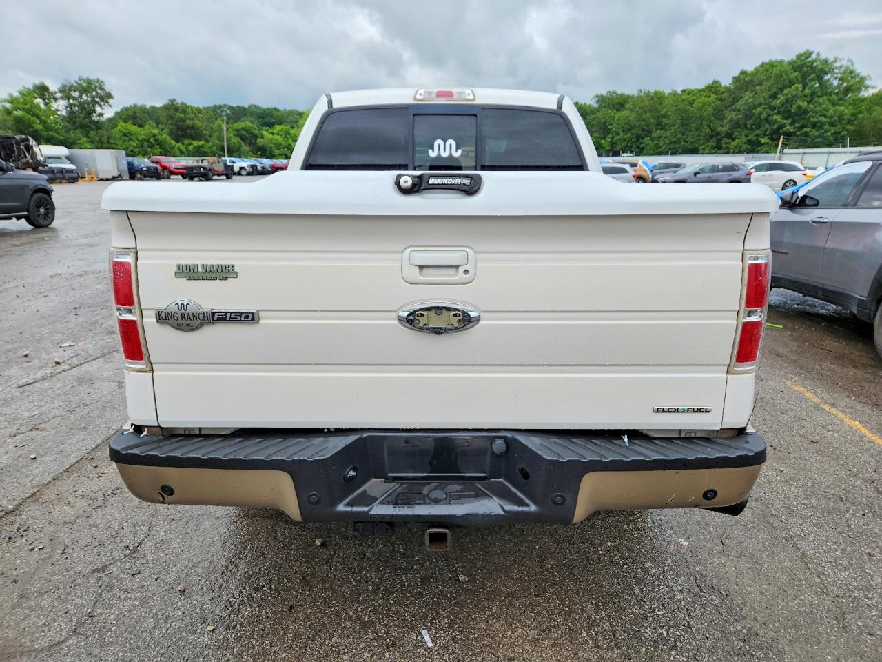 2013 Ford F150 Supercrew White vin: 1FTFW1EF4DKE17076