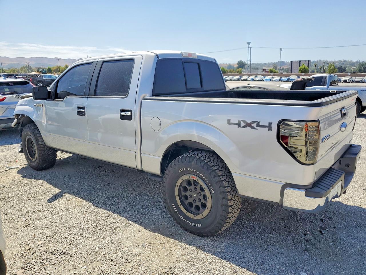 2013 Ford F150 Supercrew Silver vin: 1FTFW1EF4DKE28773