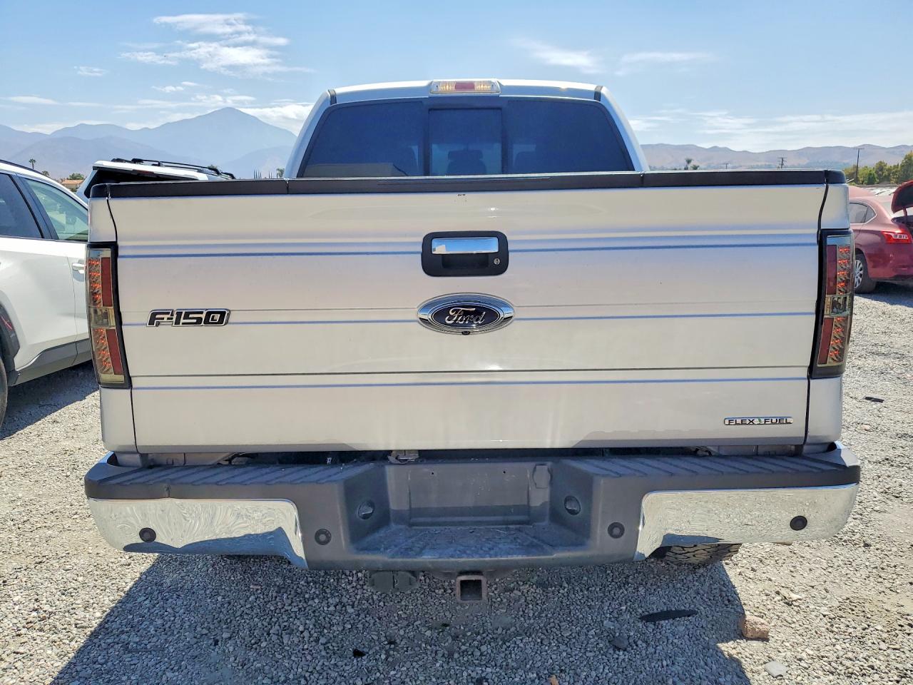2013 Ford F150 Supercrew Silver vin: 1FTFW1EF4DKE28773