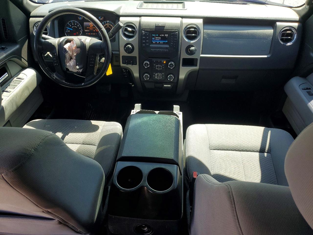2013 Ford F150 Supercrew Silver vin: 1FTFW1EF4DKE28773