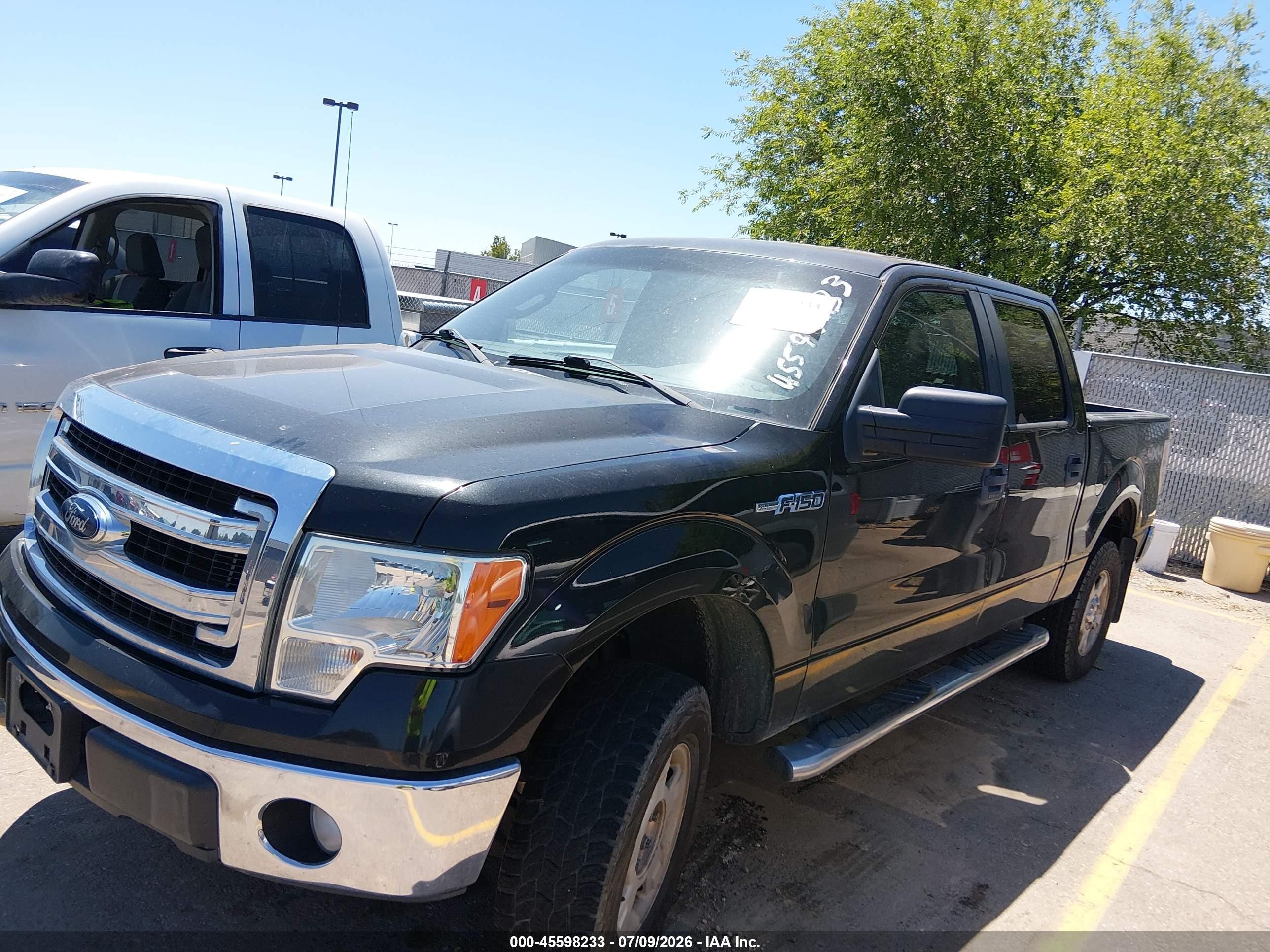 2013 Ford F-150 Xlt Черный vin: 1FTFW1EF4DKE51115