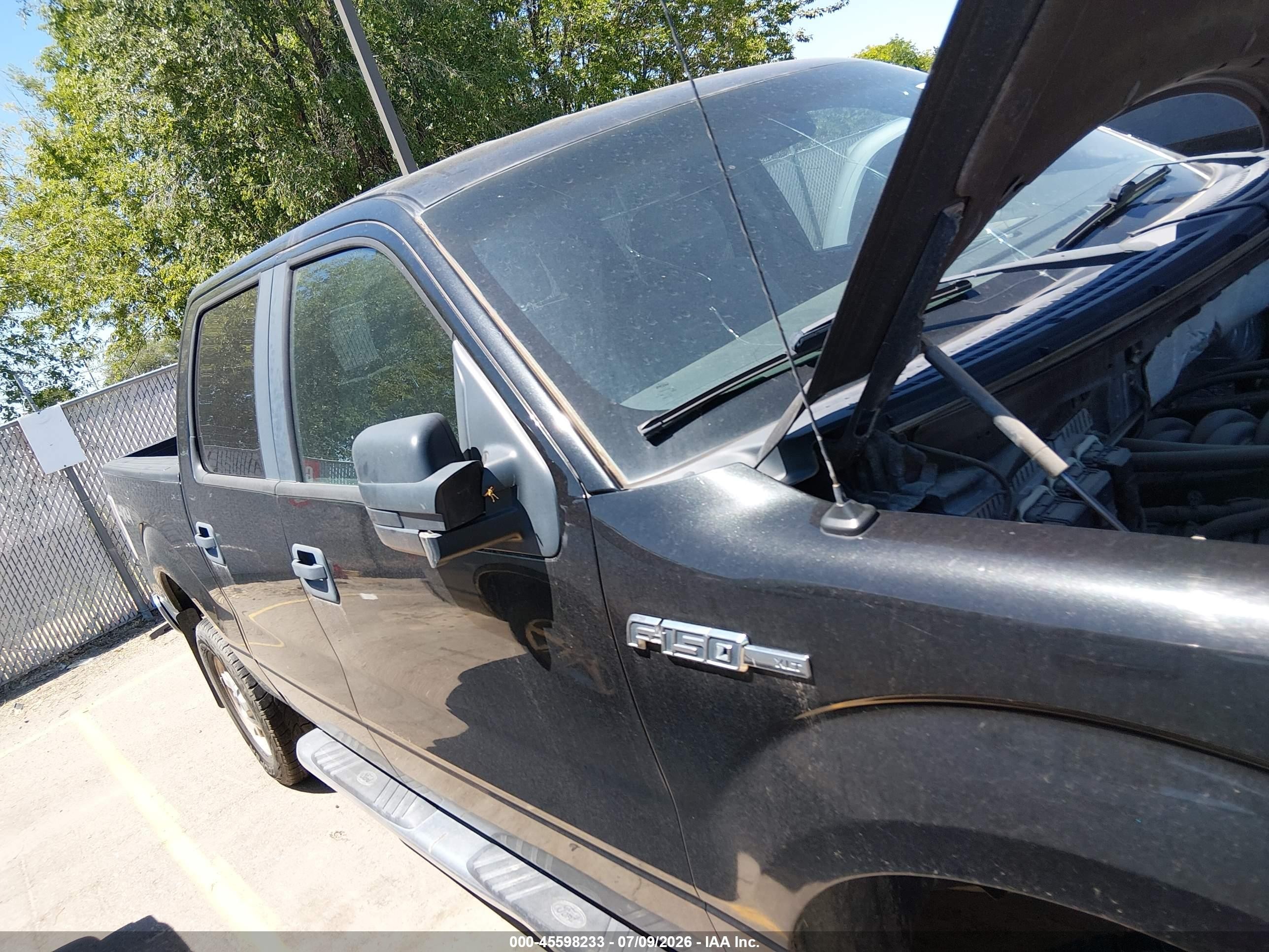 2013 Ford F-150 Xlt Черный vin: 1FTFW1EF4DKE51115