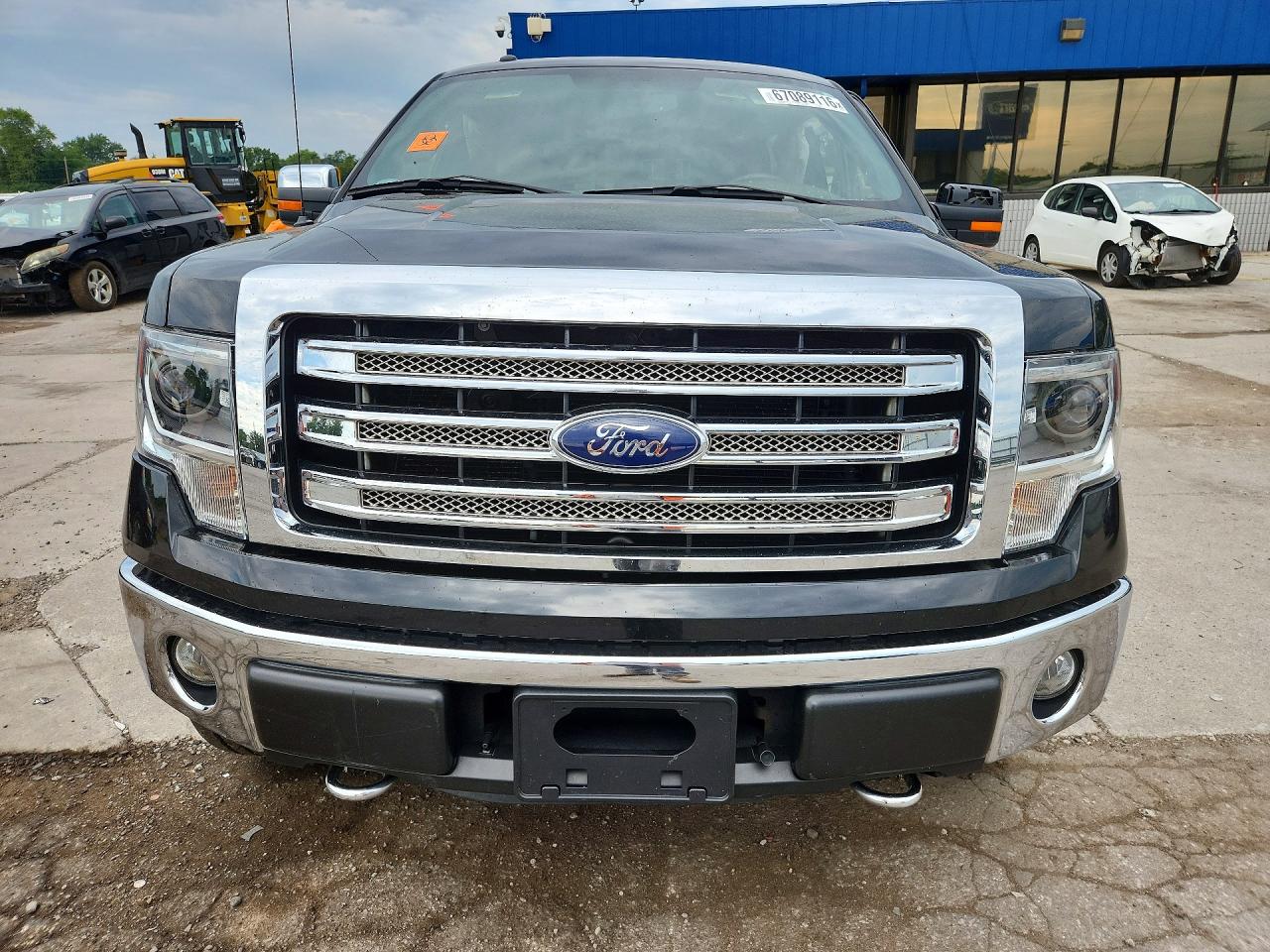2013 Ford F150 Supercrew Черный vin: 1FTFW1EF4DKE69534