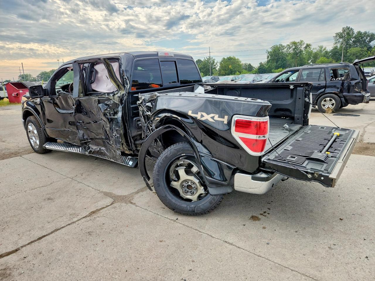 2013 Ford F150 Supercrew Черный vin: 1FTFW1EF4DKE69534