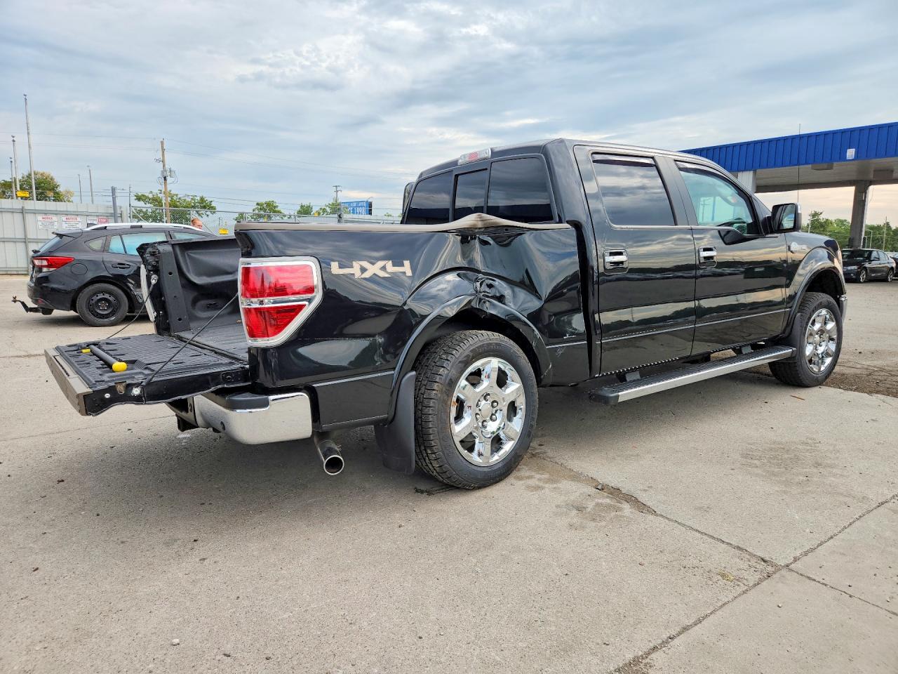 2013 Ford F150 Supercrew Черный vin: 1FTFW1EF4DKE69534