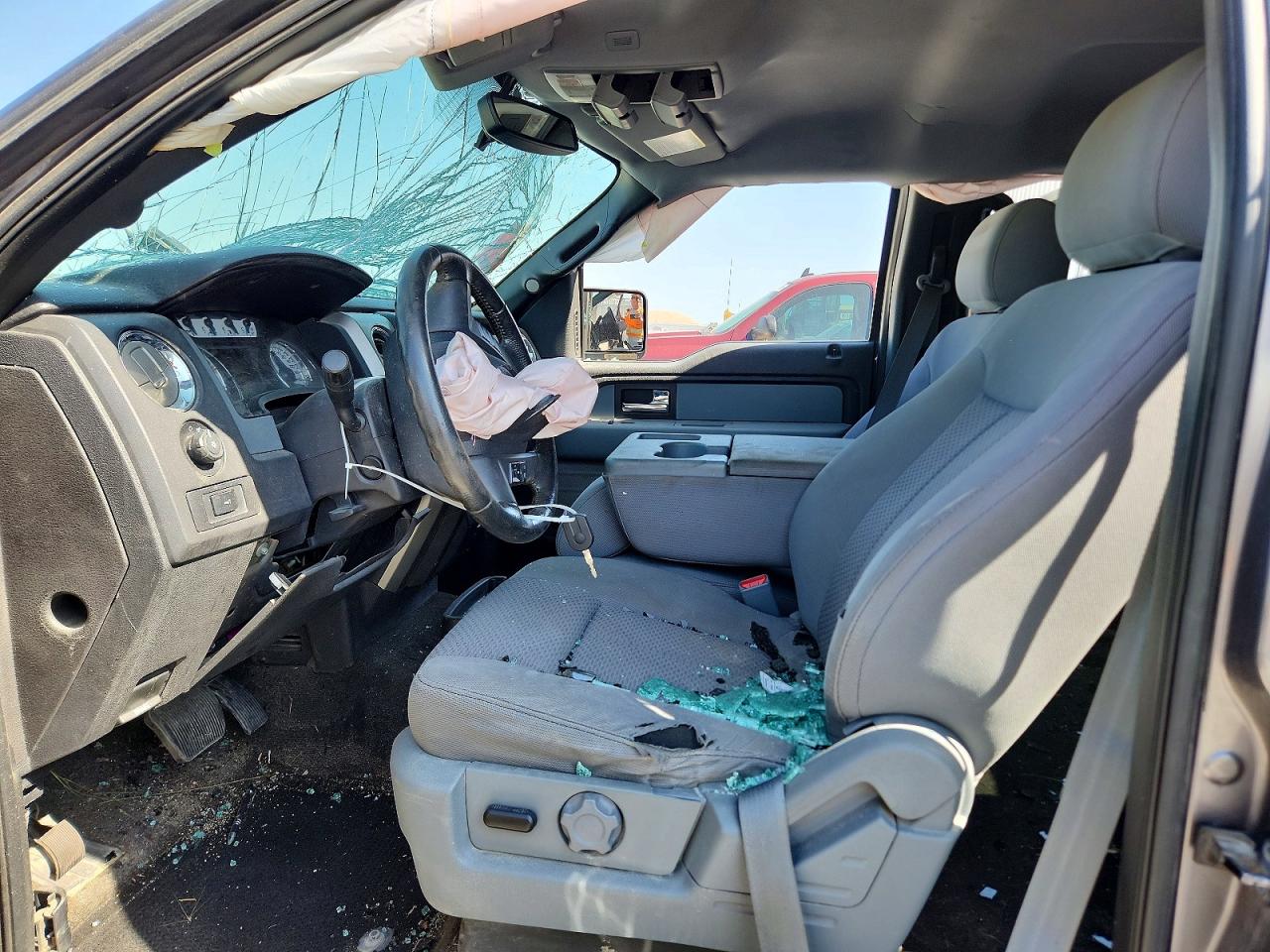 2013 Ford F150 Supercrew Gray vin: 1FTFW1EF4DKE73888