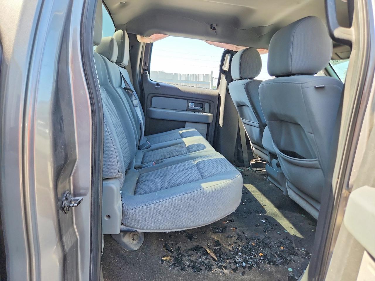 2013 Ford F150 Supercrew Gray vin: 1FTFW1EF4DKE73888