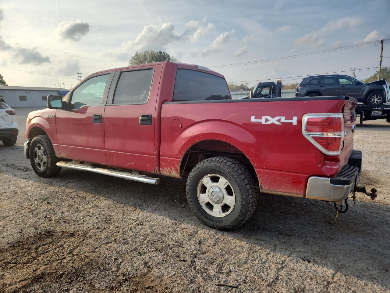 2013 Ford F150 Supercrew Red vin: 1FTFW1EF4DKE99231