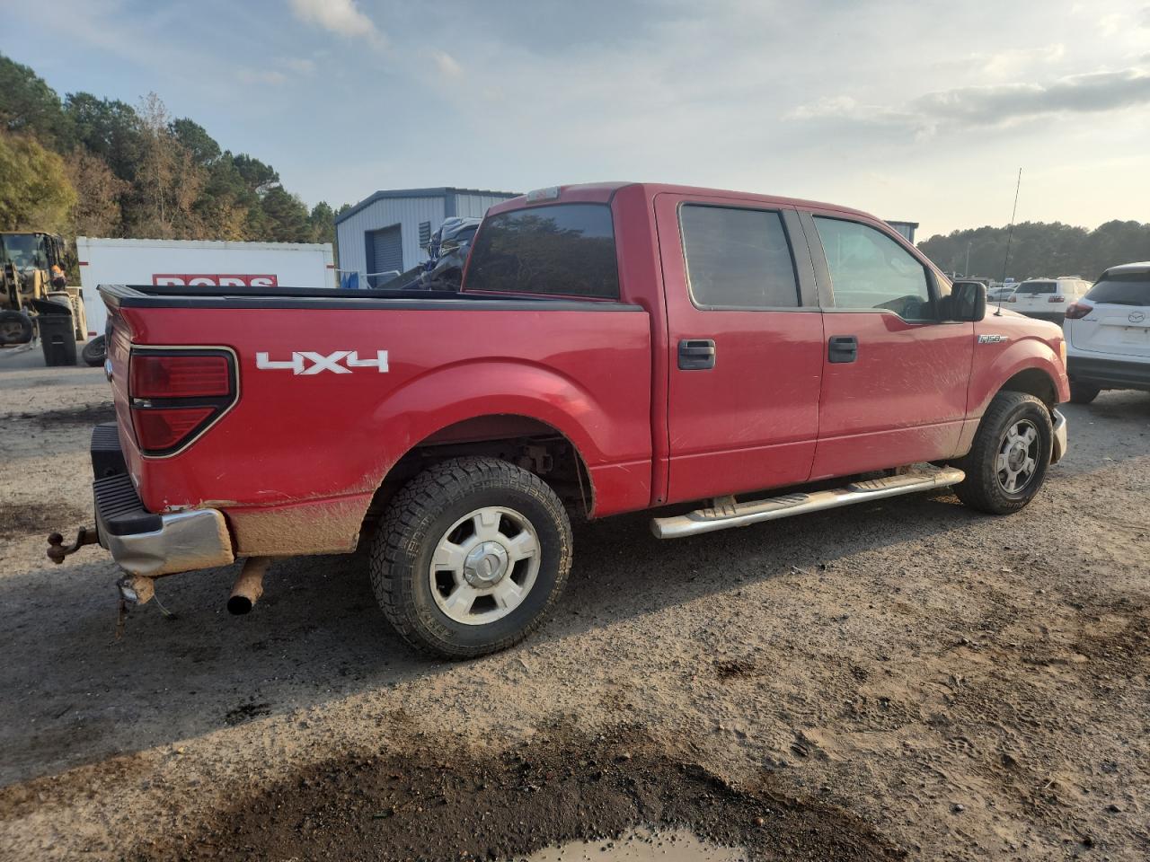 2013 Ford F150 Supercrew Red vin: 1FTFW1EF4DKE99231