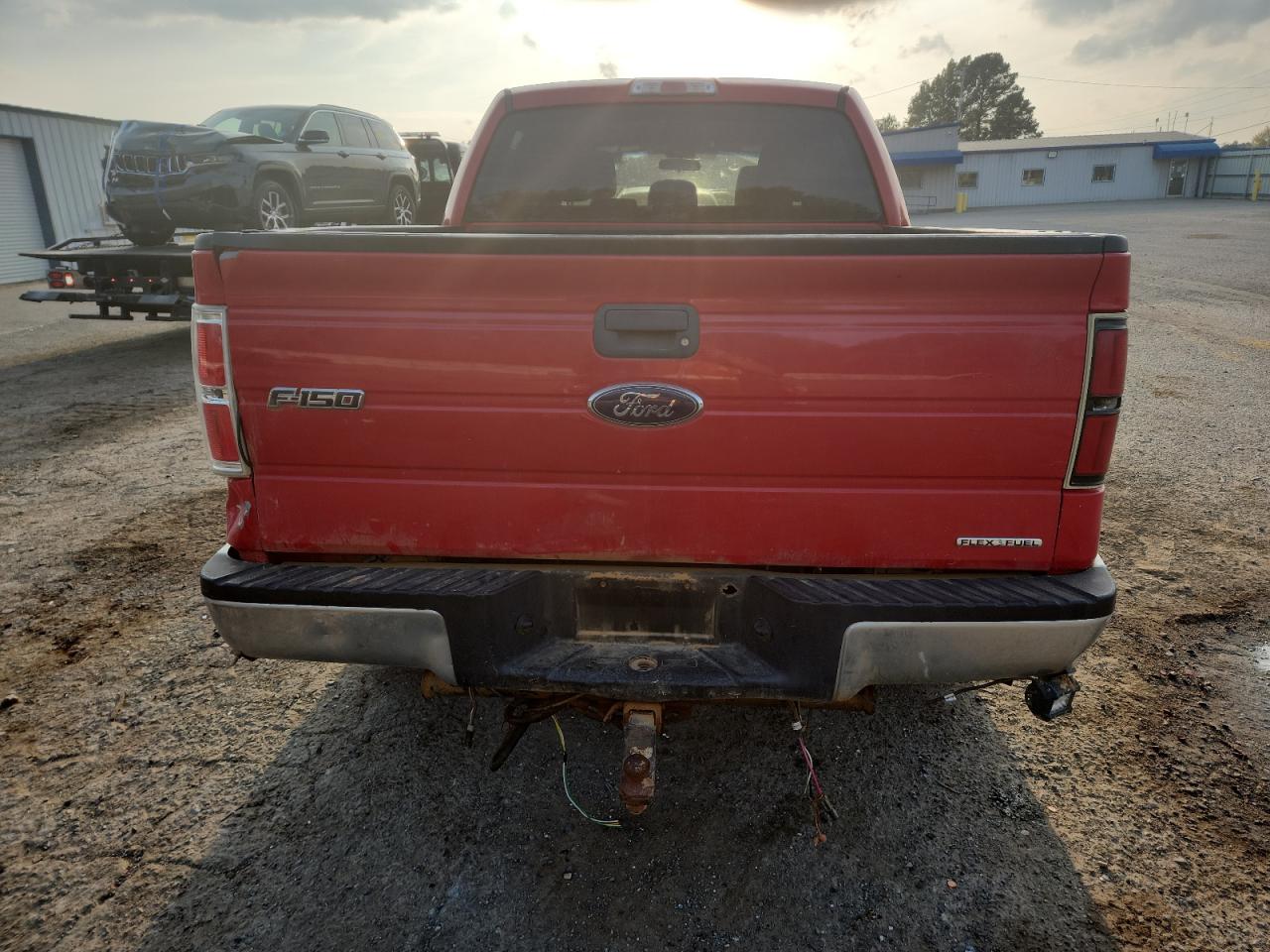 2013 Ford F150 Supercrew Red vin: 1FTFW1EF4DKE99231