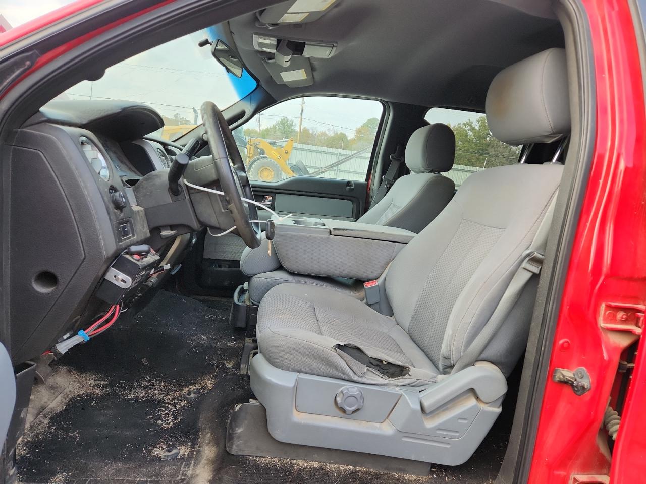 2013 Ford F150 Supercrew Red vin: 1FTFW1EF4DKE99231