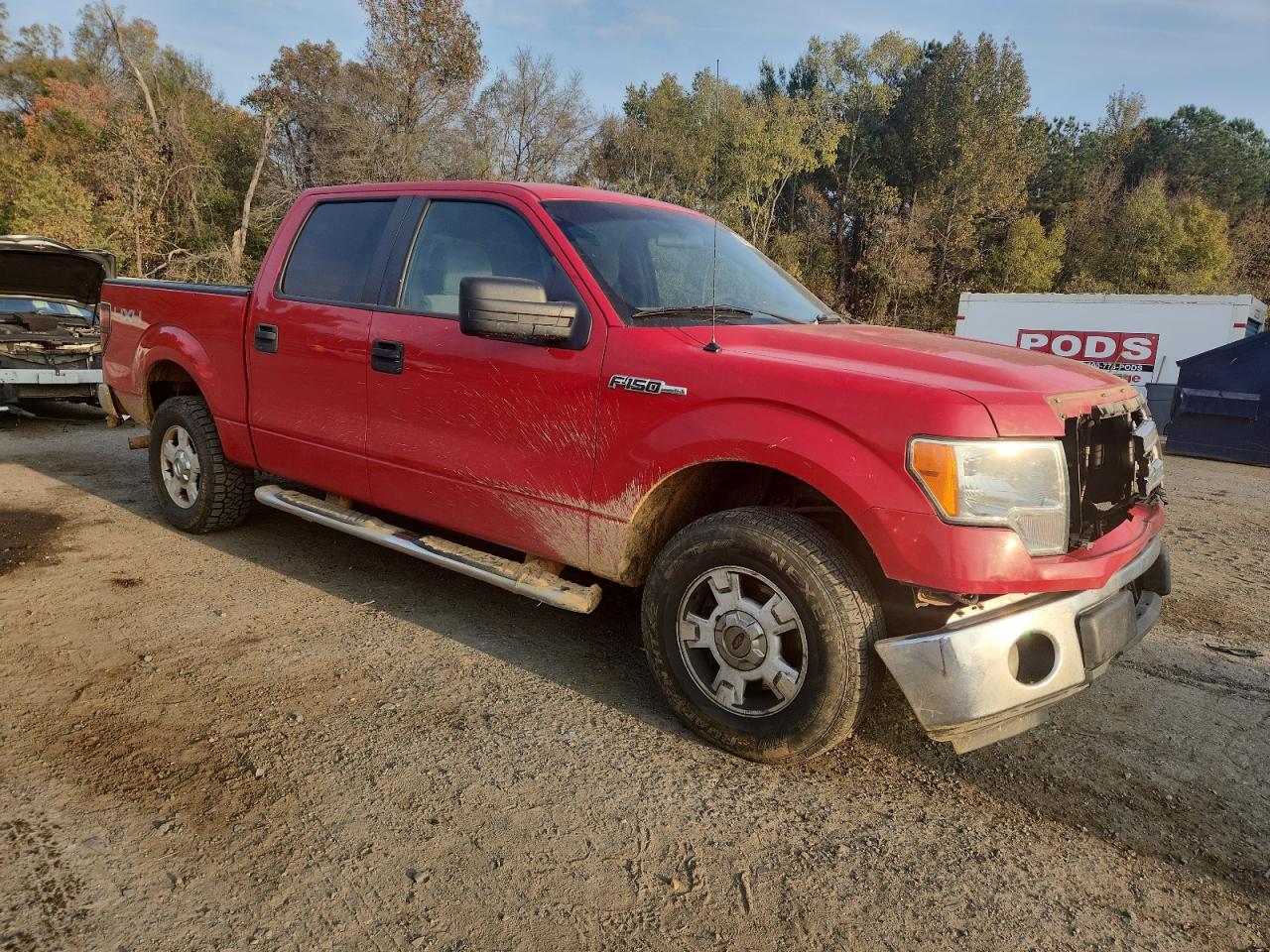 2013 Ford F150 Supercrew Red vin: 1FTFW1EF4DKE99231