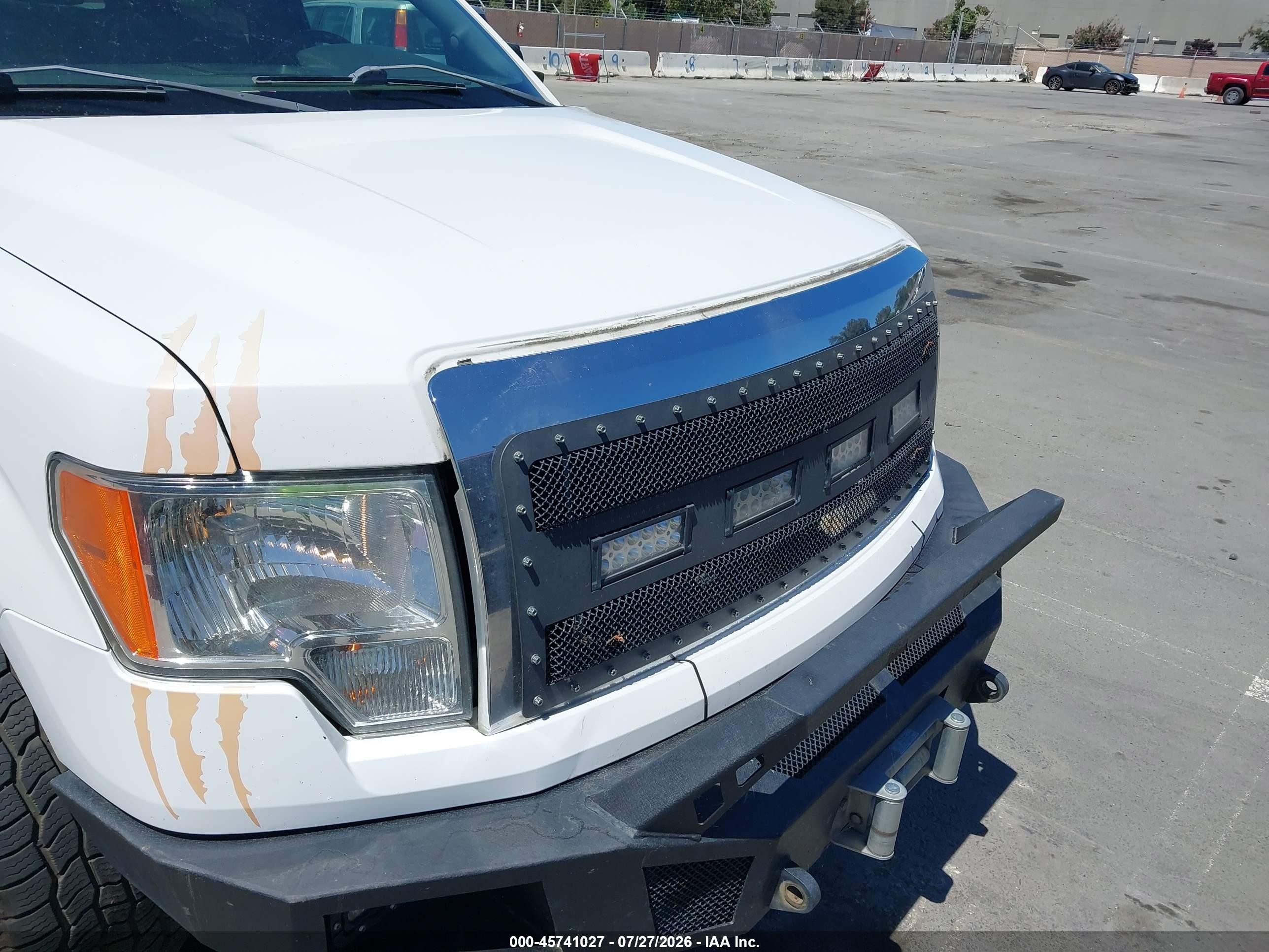 2013 Ford F-150 Xlt Белый vin: 1FTFW1EF4DKG11459