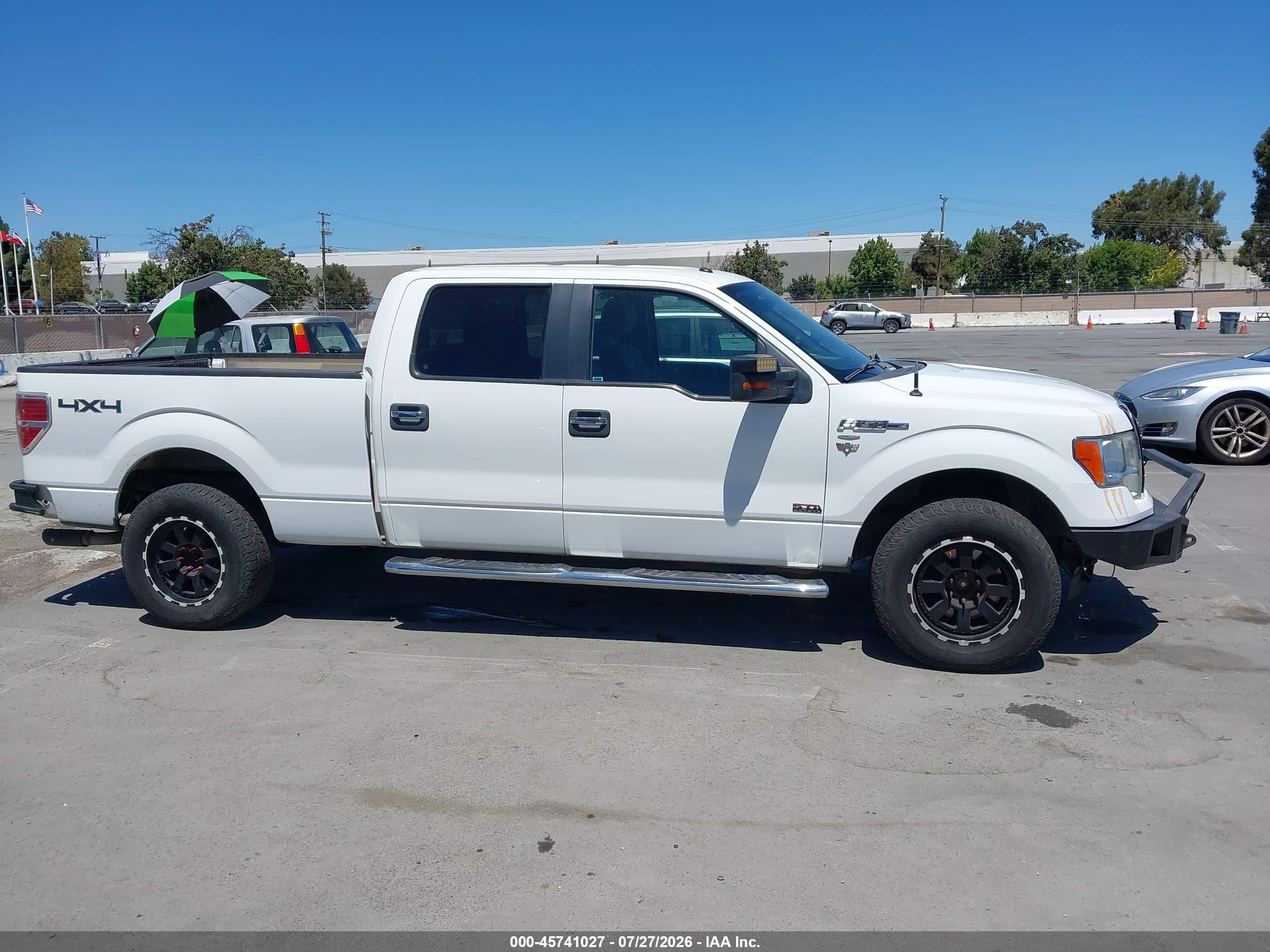 2013 Ford F-150 Xlt Белый vin: 1FTFW1EF4DKG11459