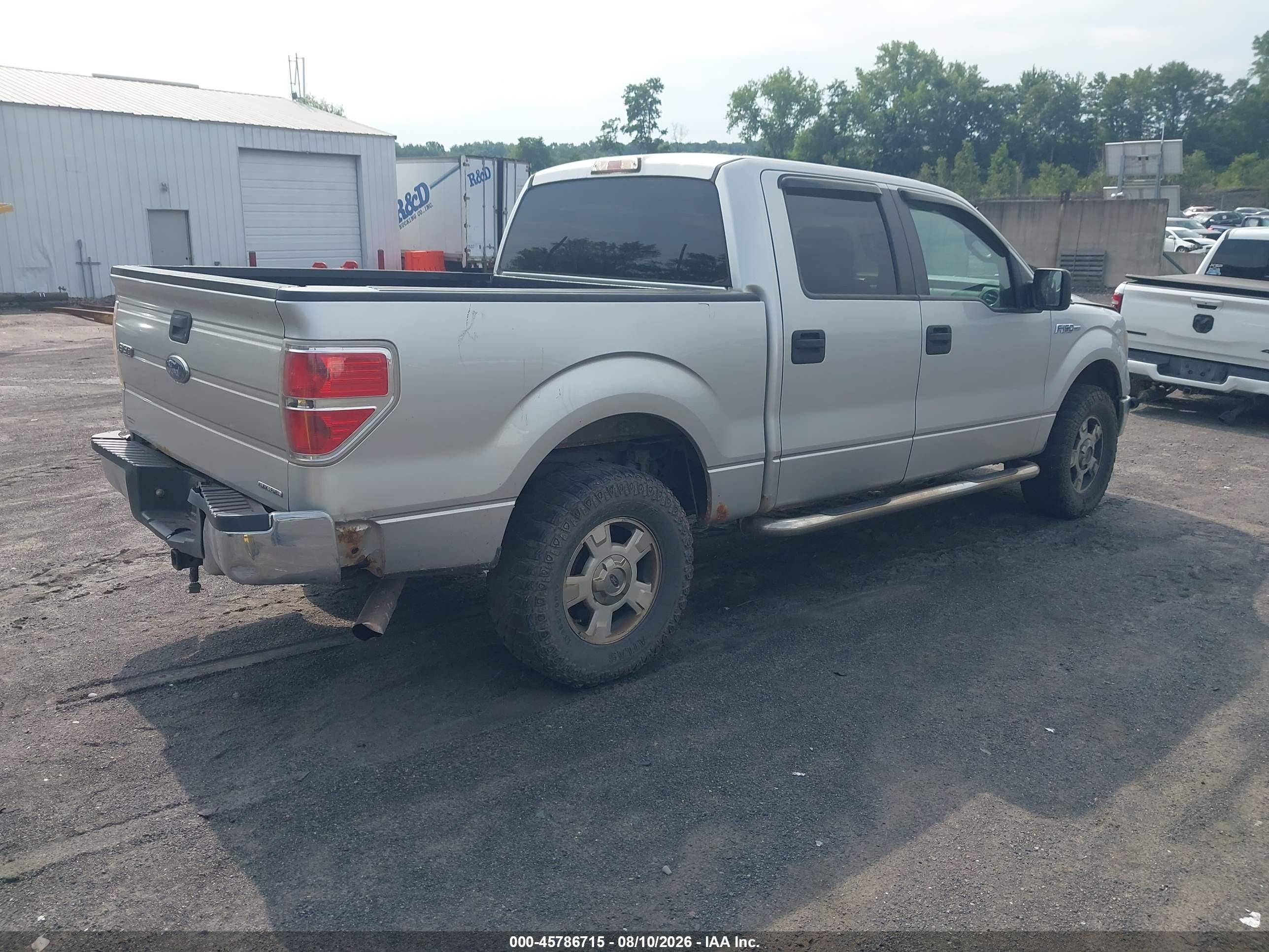 2014 Ford F-150 Xlt Silver vin: 1FTFW1EF4EFC16613