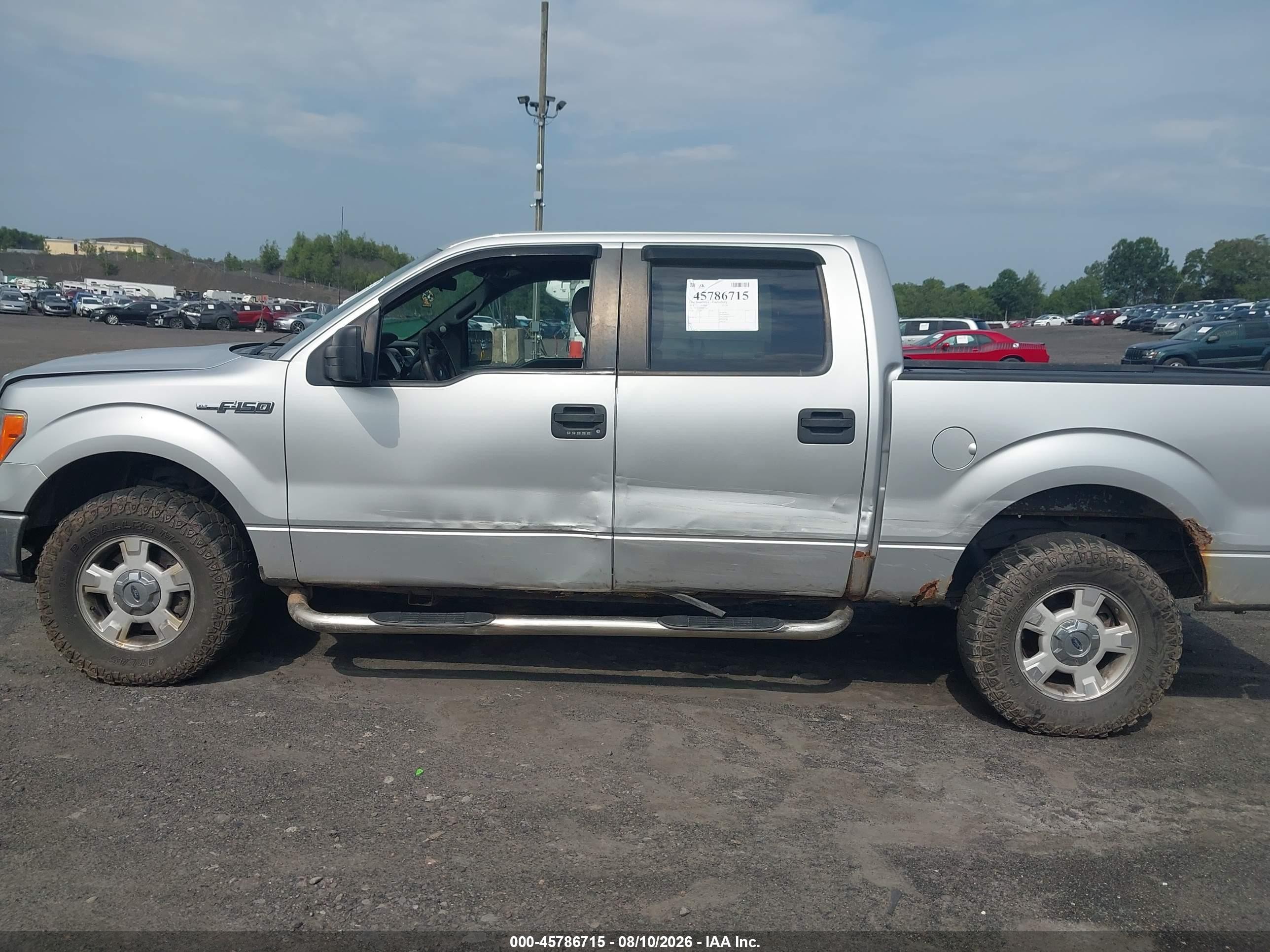 2014 Ford F-150 Xlt Silver vin: 1FTFW1EF4EFC16613