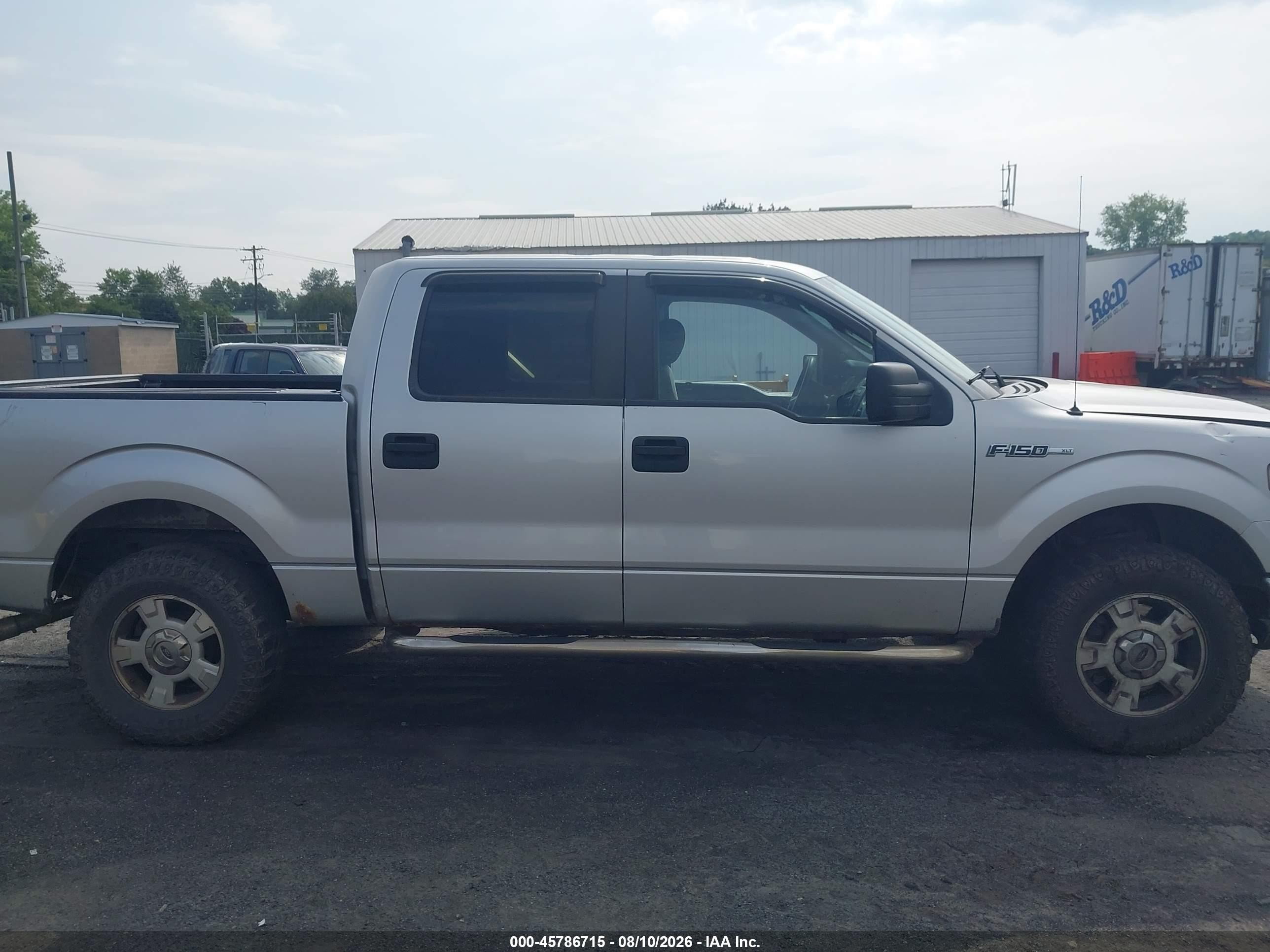 2014 Ford F-150 Xlt Silver vin: 1FTFW1EF4EFC16613