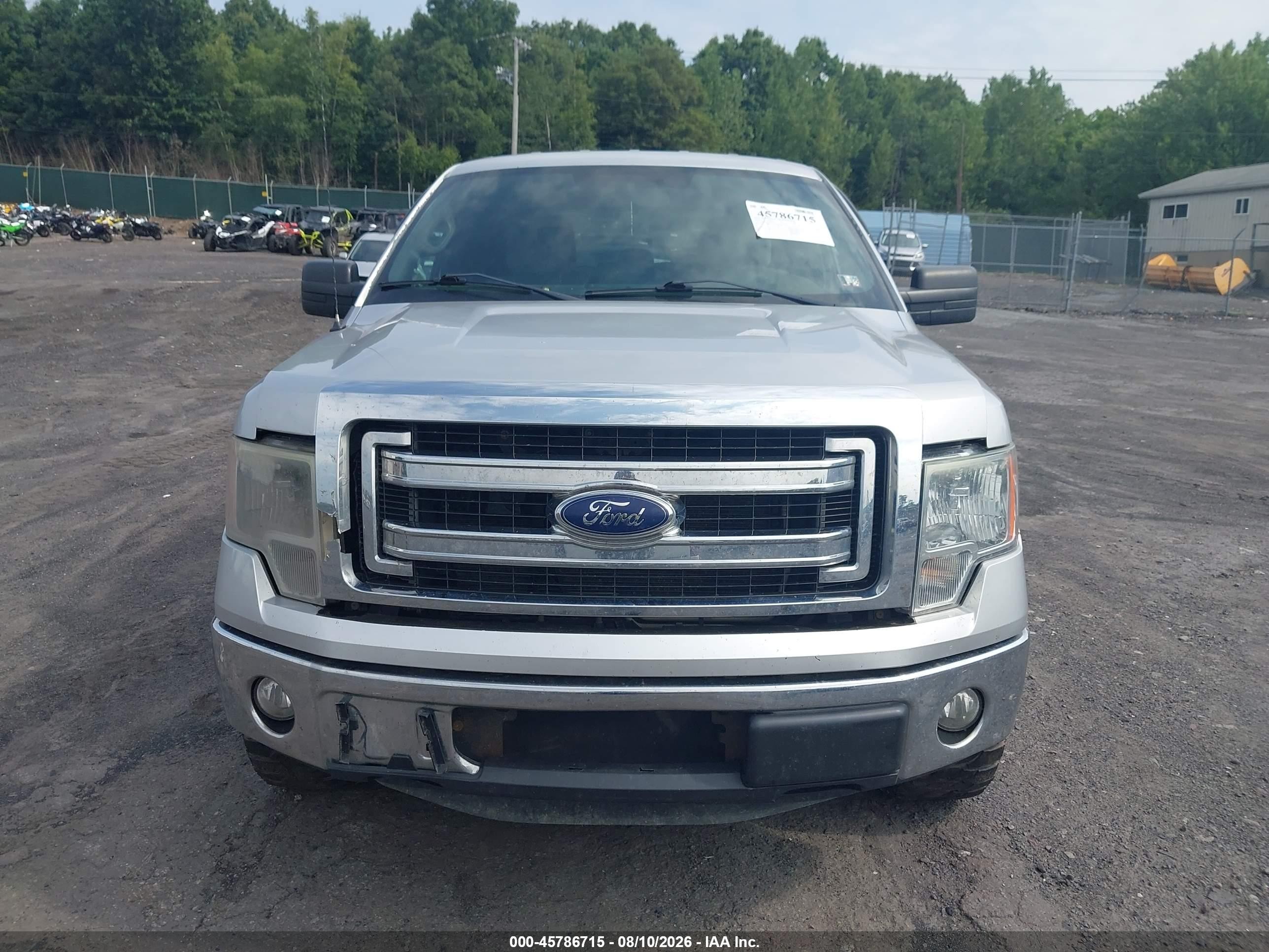 2014 Ford F-150 Xlt Silver vin: 1FTFW1EF4EFC16613