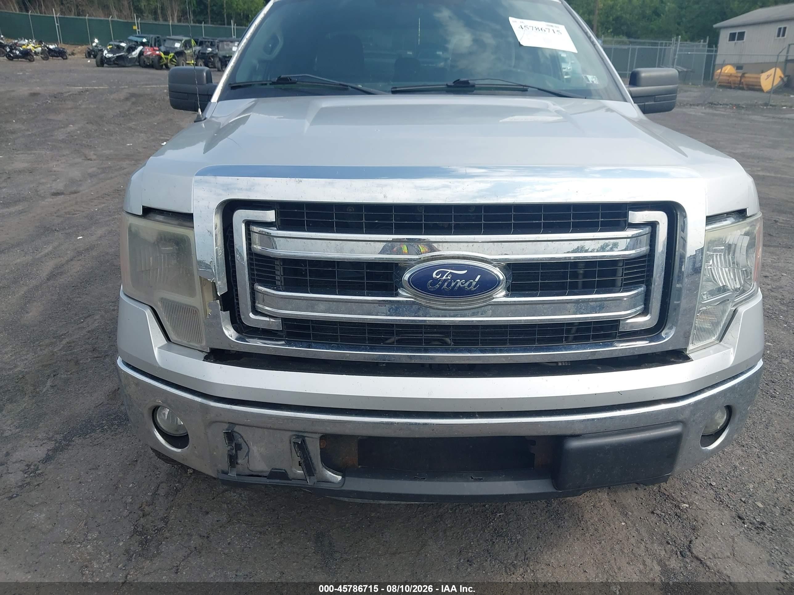 2014 Ford F-150 Xlt Silver vin: 1FTFW1EF4EFC16613