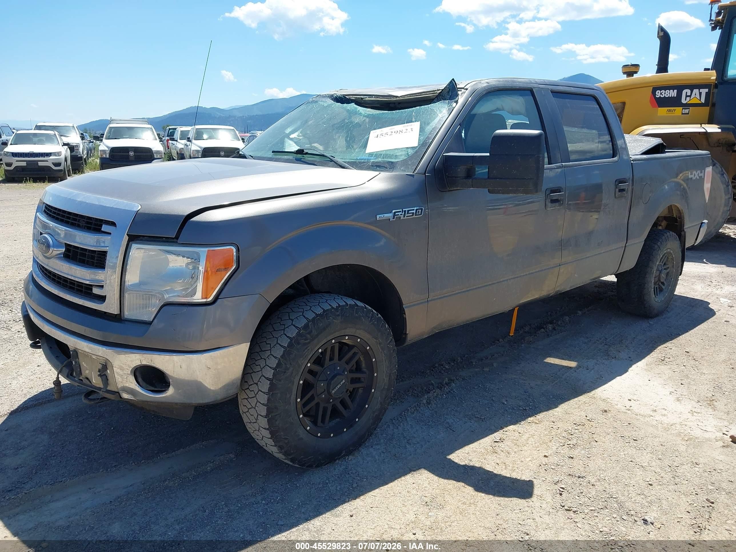 2014 Ford F-150 Fx4/king Ranch/lariat/platinum/stx/xl/xlt Gray vin: 1FTFW1EF4EFC19141