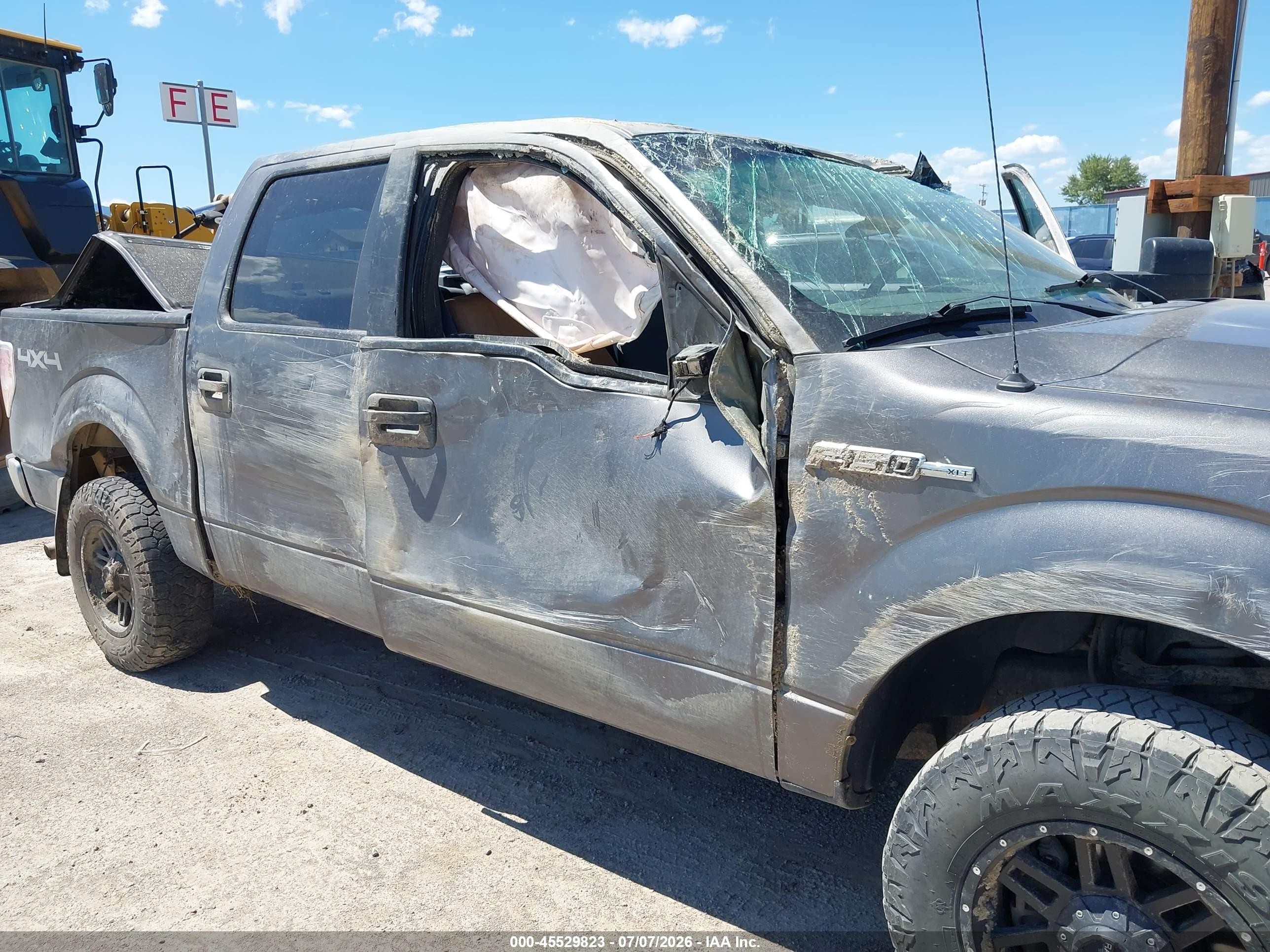 2014 Ford F-150 Fx4/king Ranch/lariat/platinum/stx/xl/xlt Gray vin: 1FTFW1EF4EFC19141