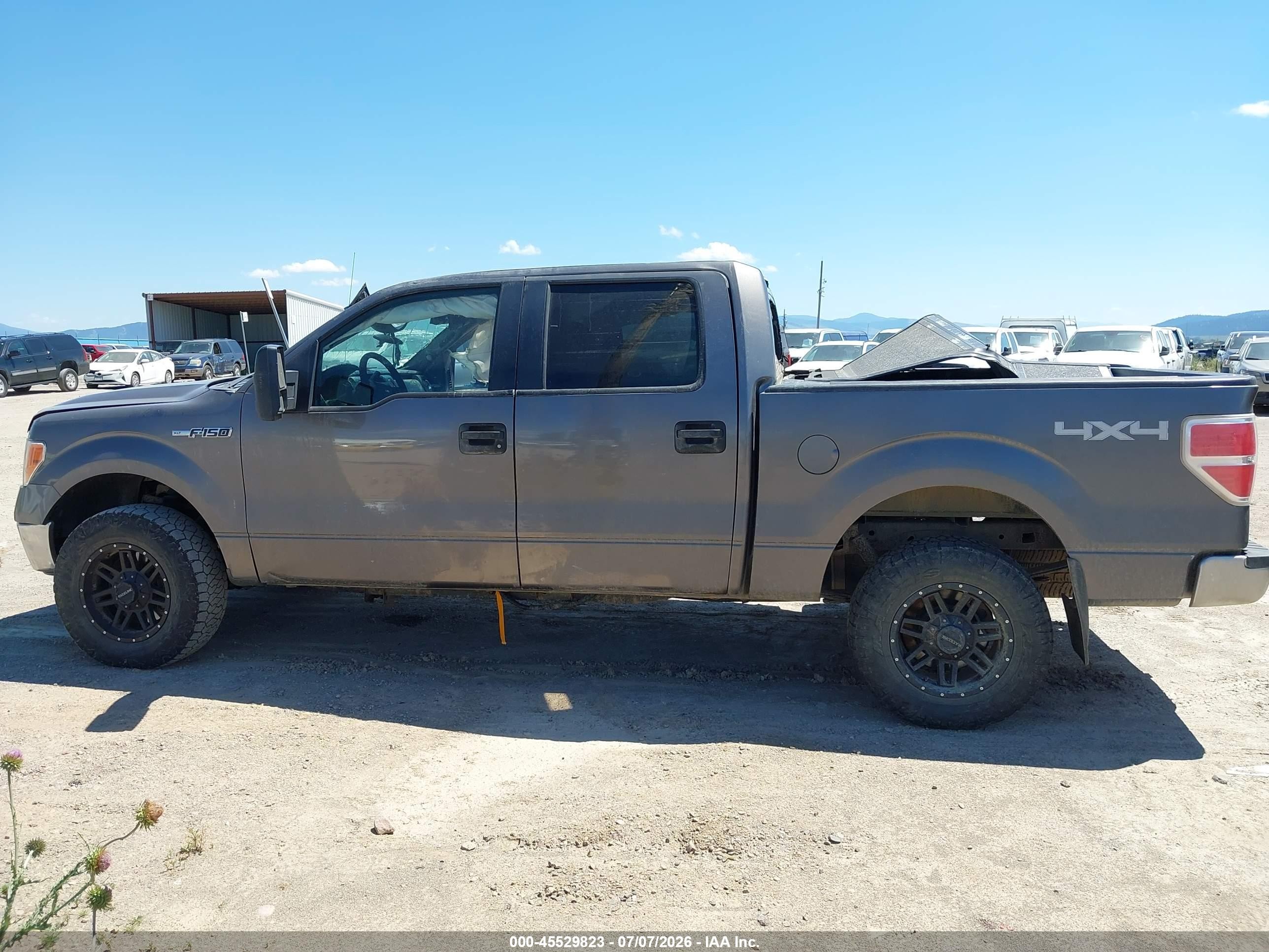 2014 Ford F-150 Fx4/king Ranch/lariat/platinum/stx/xl/xlt Gray vin: 1FTFW1EF4EFC19141