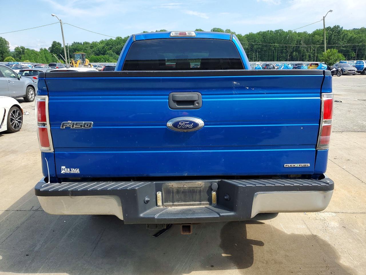 2014 Ford F150 Supercrew Blue vin: 1FTFW1EF4EFC53919
