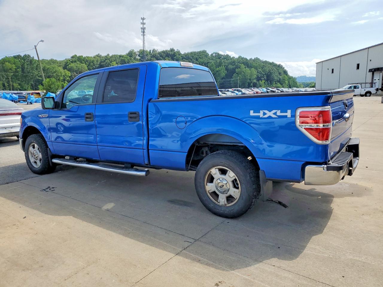 2014 Ford F150 Supercrew Blue vin: 1FTFW1EF4EFC53919