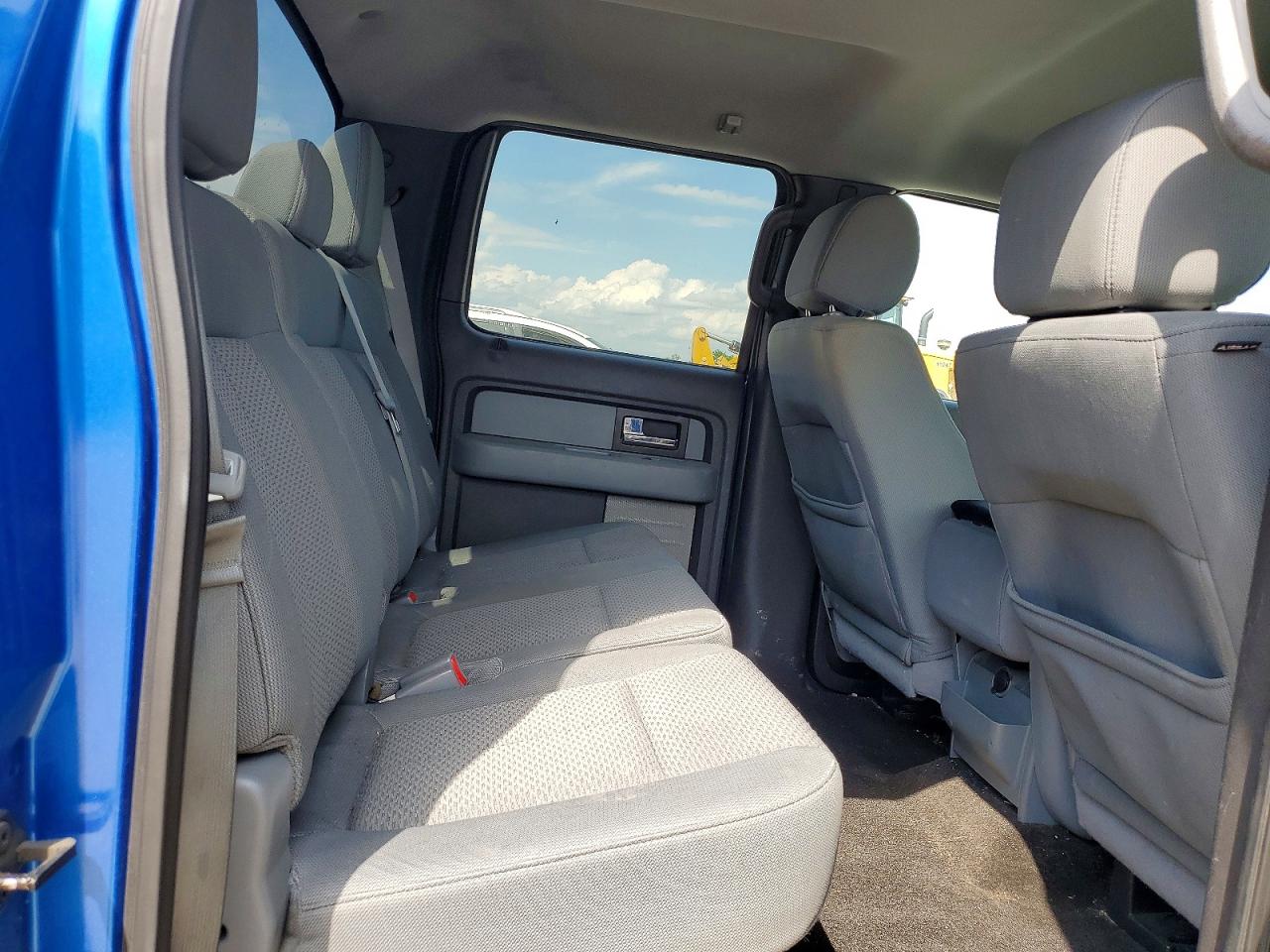 2014 Ford F150 Supercrew Blue vin: 1FTFW1EF4EFC53919