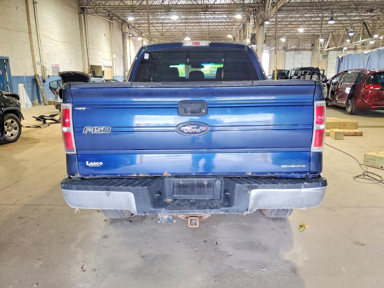 2014 Ford F150 Supercrew Blue vin: 1FTFW1EF4EFC98097