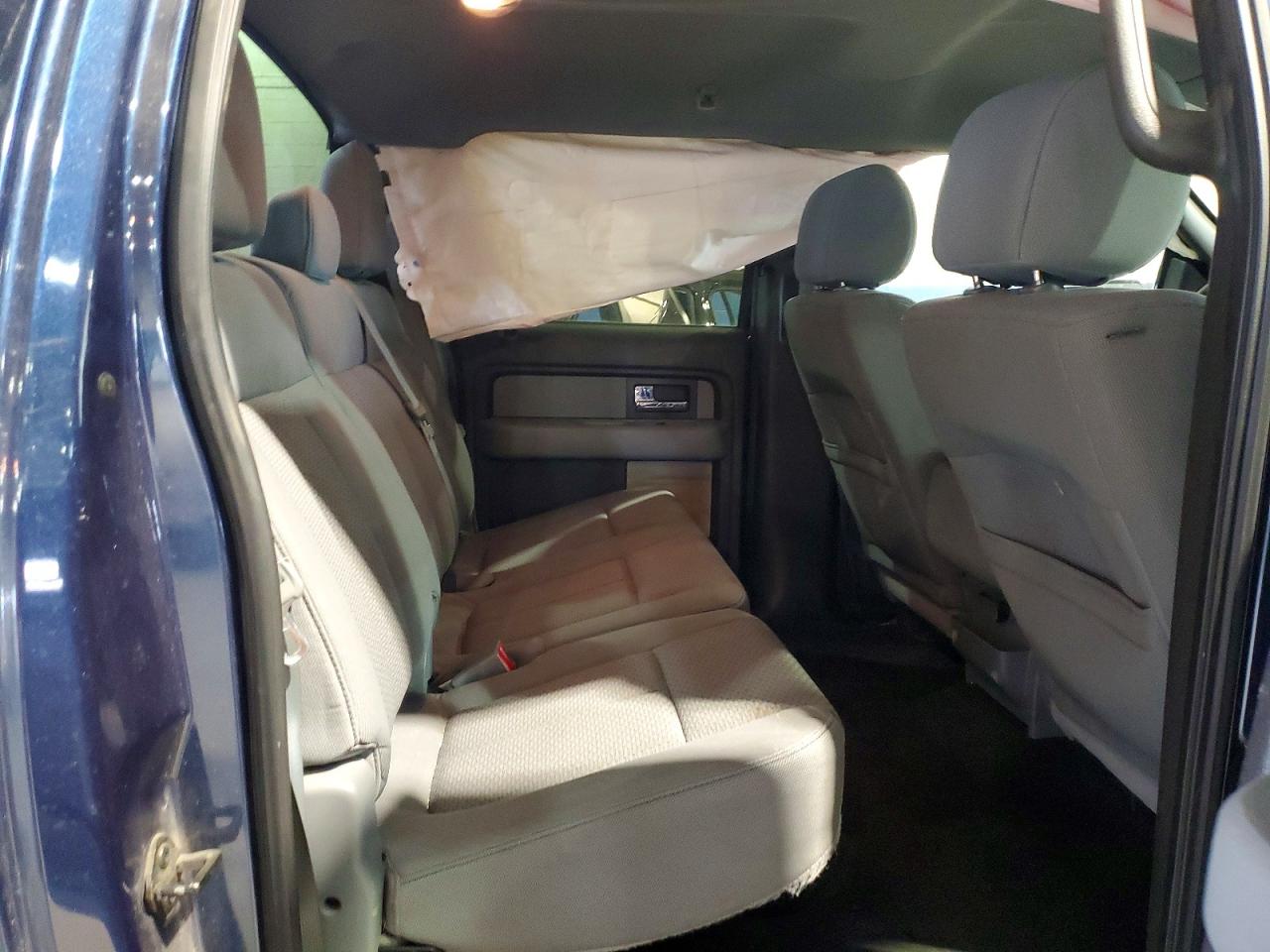 2014 Ford F150 Supercrew Blue vin: 1FTFW1EF4EFC98097