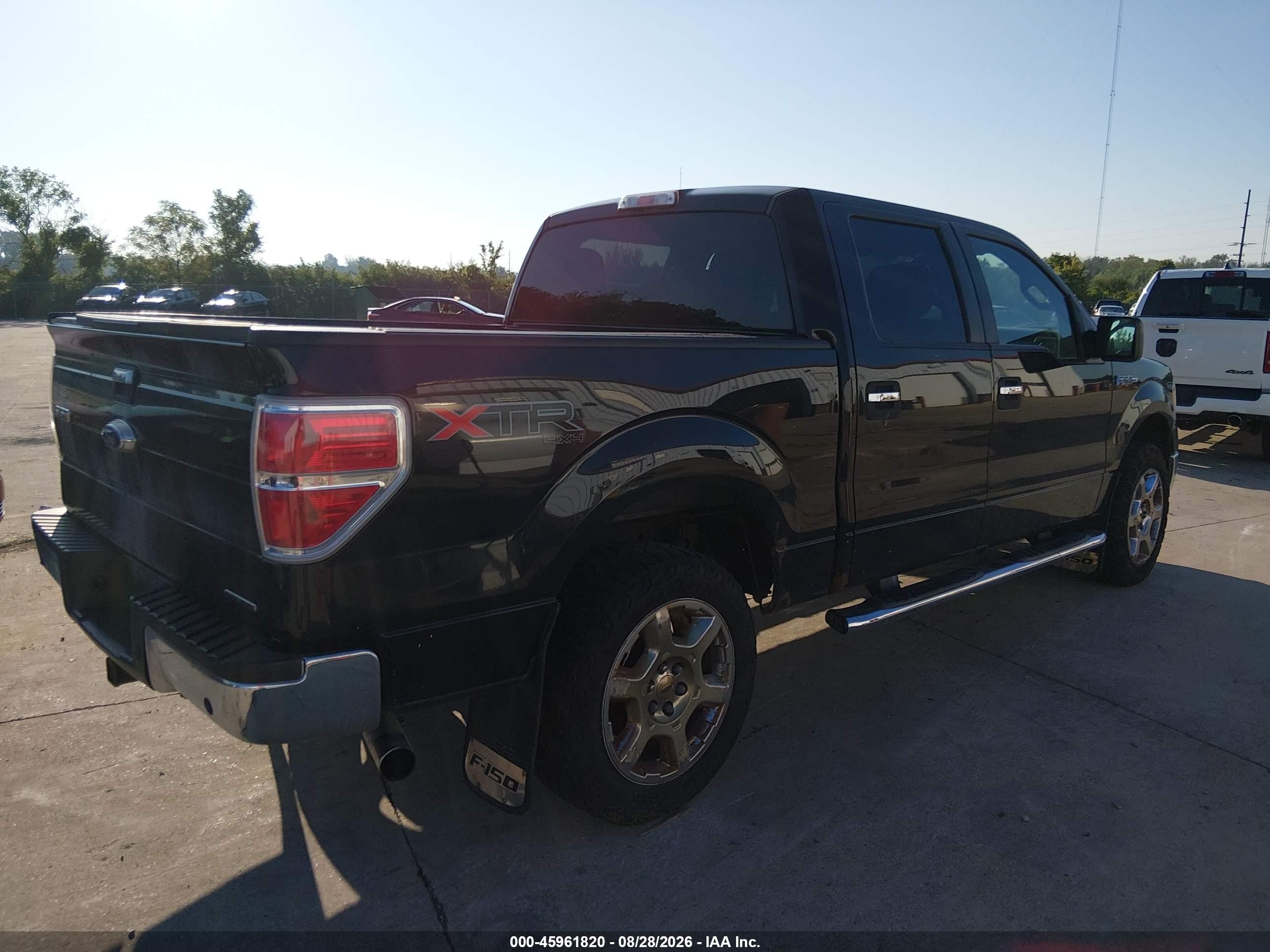 2014 Ford F-150 Xlt Black vin: 1FTFW1EF4EFC99735