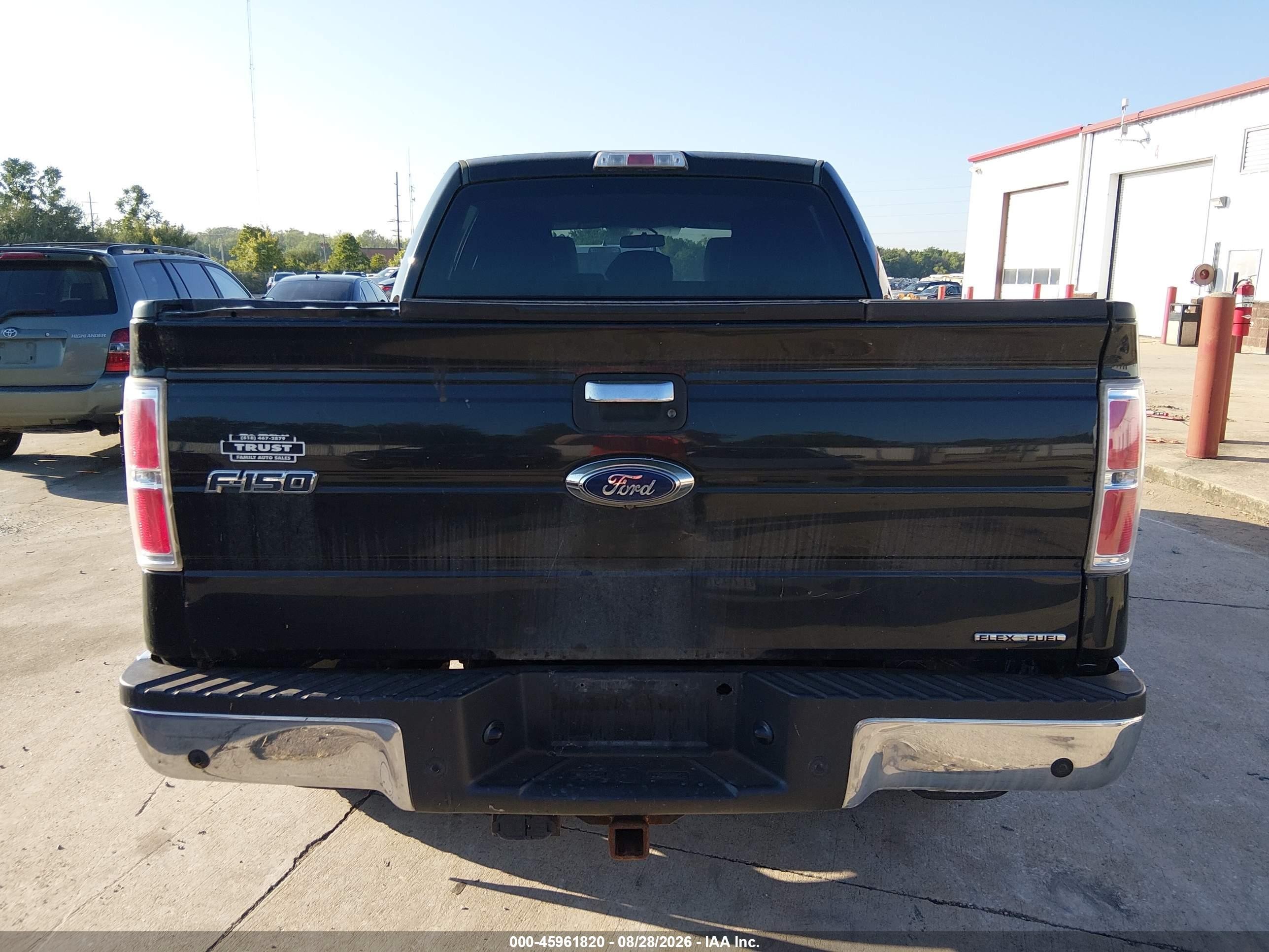 2014 Ford F-150 Xlt Black vin: 1FTFW1EF4EFC99735