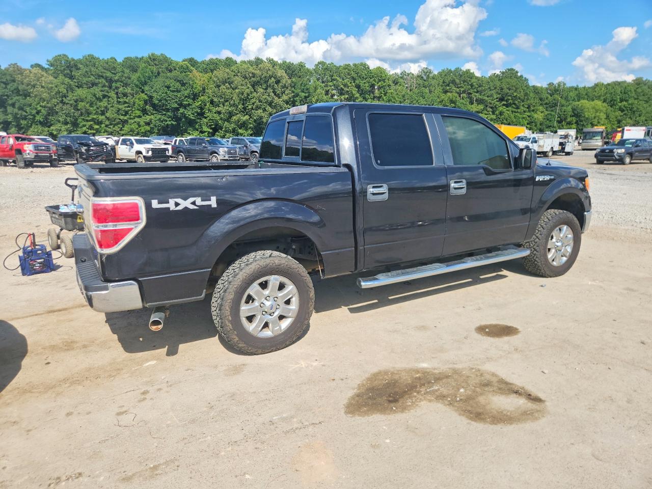 2014 Ford F150 Supercrew Black vin: 1FTFW1EF4EKD42977