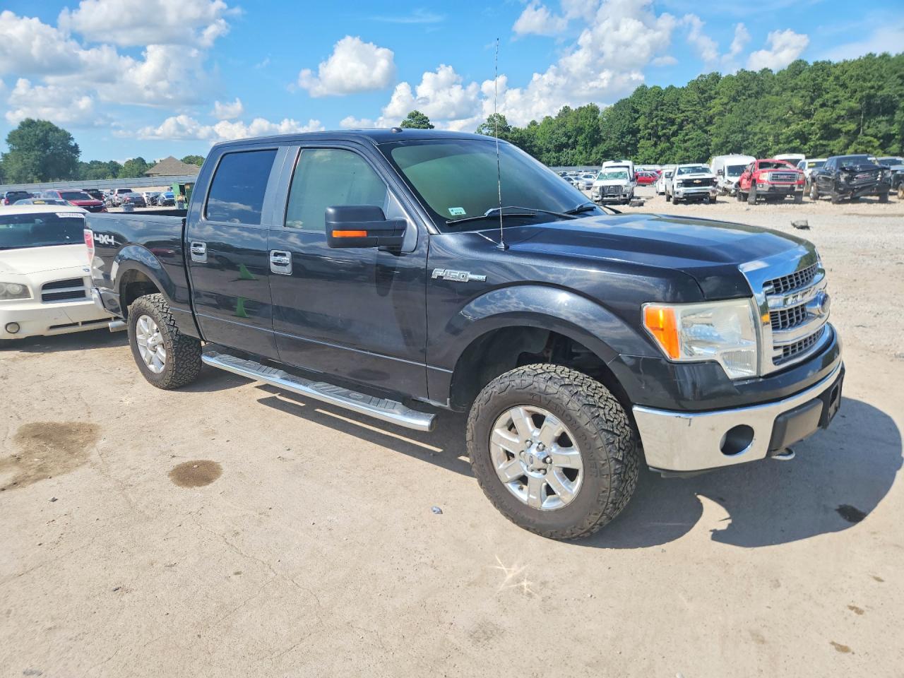 2014 Ford F150 Supercrew Black vin: 1FTFW1EF4EKD42977