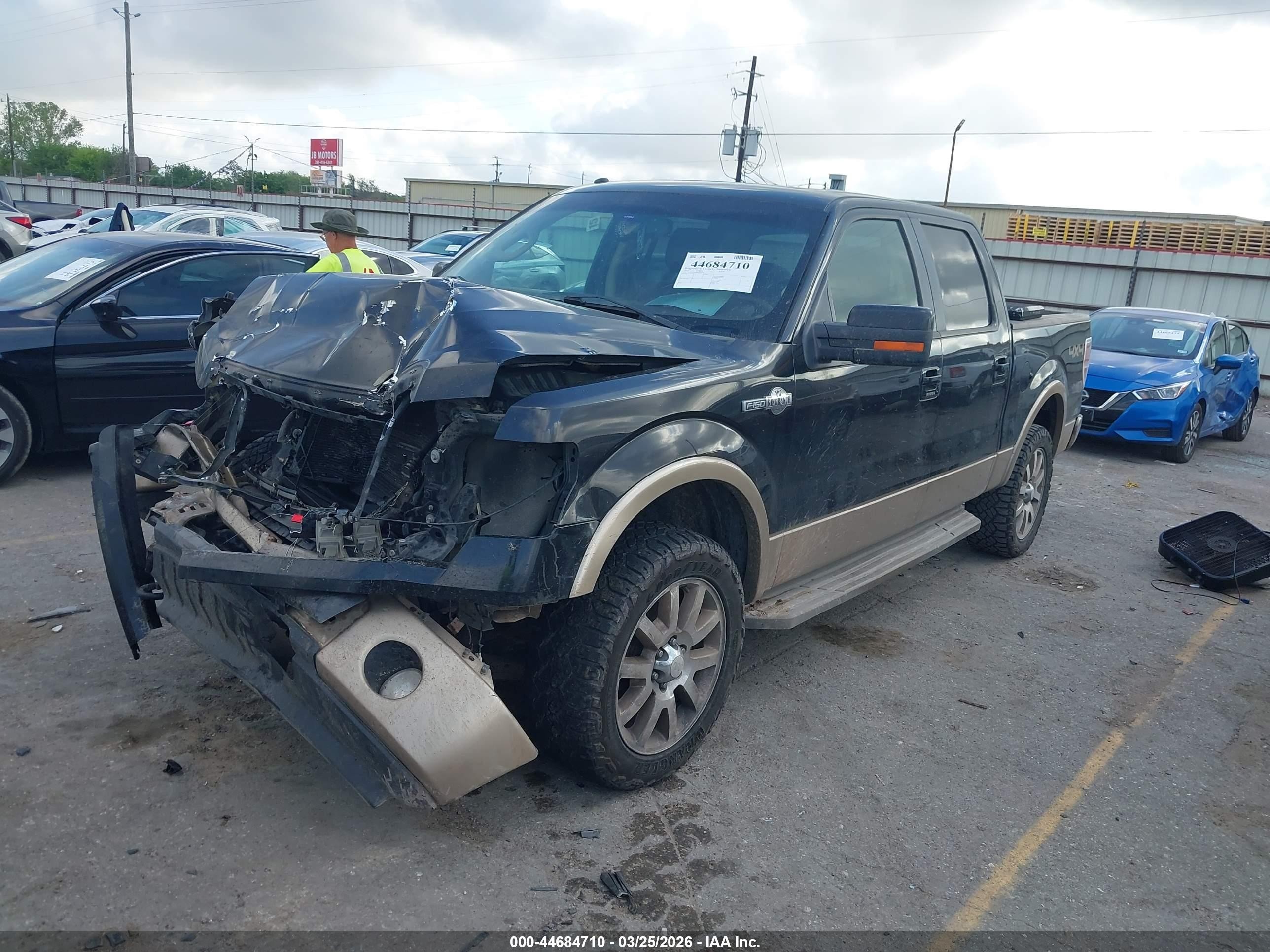 2014 Ford F-150 King Ranch Black vin: 1FTFW1EF4EKE63136