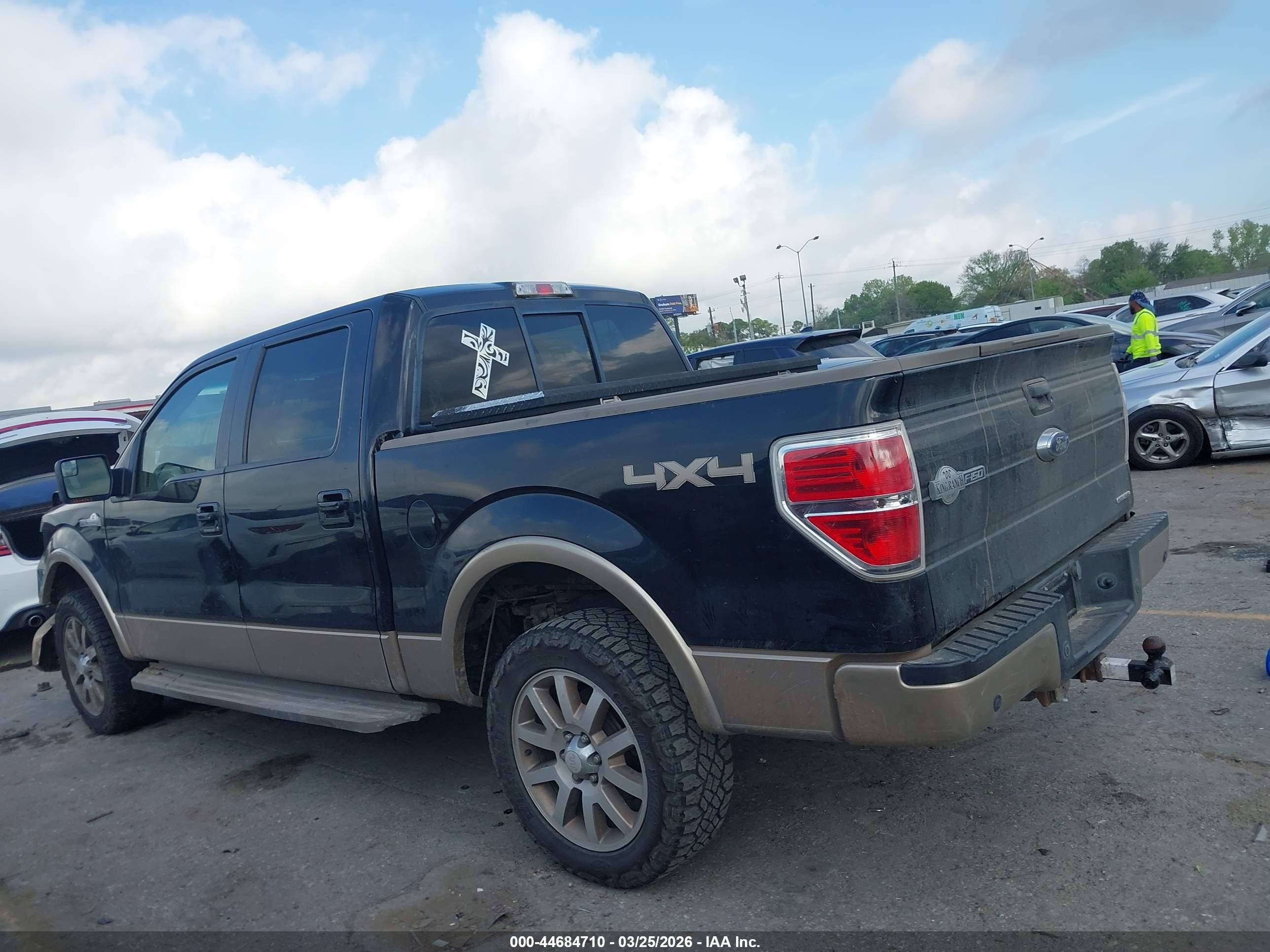 2014 Ford F-150 King Ranch Black vin: 1FTFW1EF4EKE63136