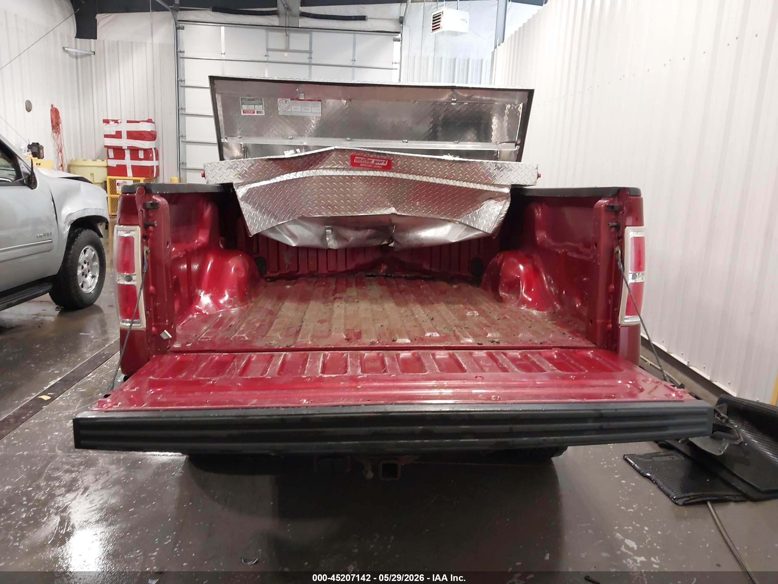 2014 Ford F-150 Lariat Red vin: 1FTFW1EF4EKF08480