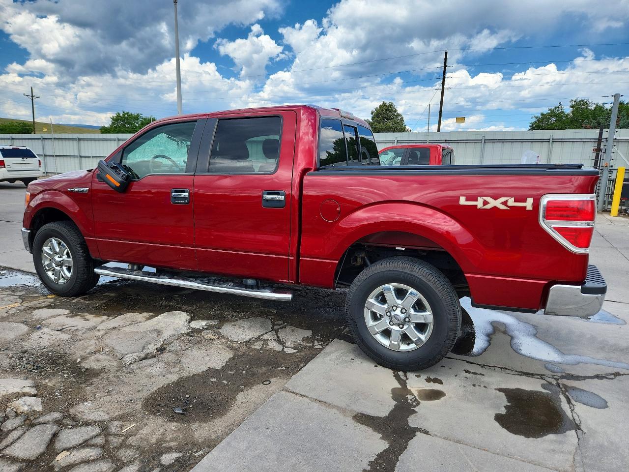 2014 Ford F150 Supercrew Red vin: 1FTFW1EF4EKF24162