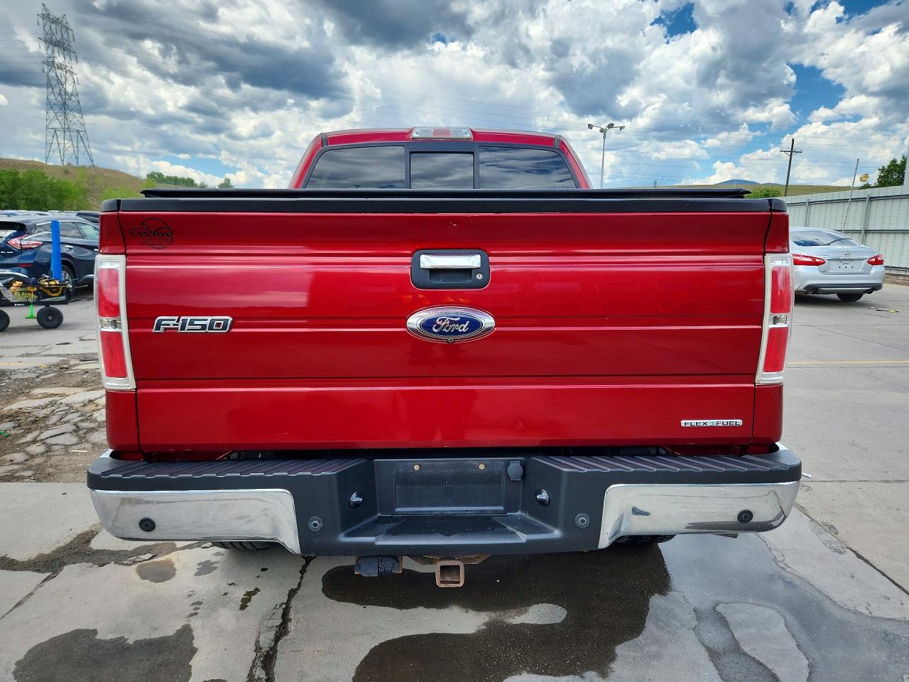 2014 Ford F150 Supercrew Red vin: 1FTFW1EF4EKF24162