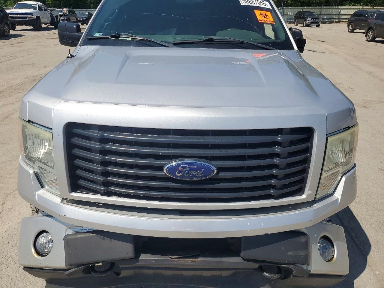 2014 Ford F150 Supercrew Silver vin: 1FTFW1EF4EKF71143