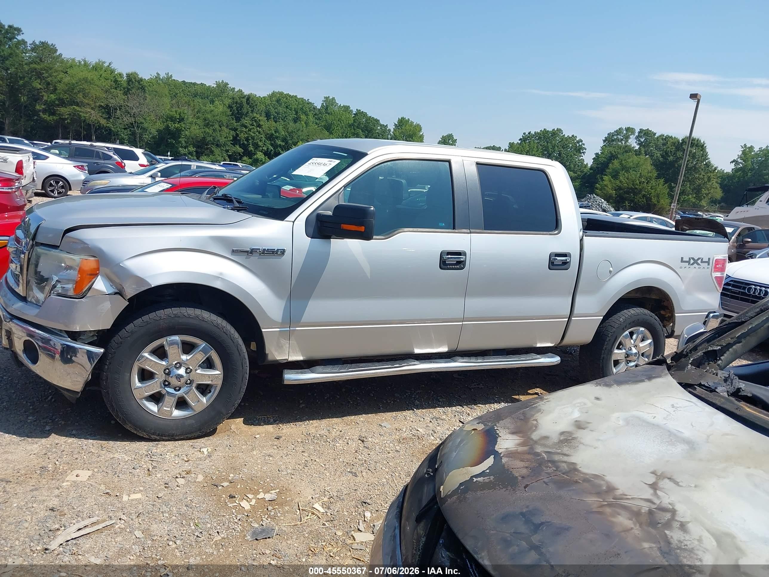 2014 Ford F-150 Fx4/king Ranch/lariat/platinum/stx/xl/xlt Silver vin: 1FTFW1EF4EKF87083