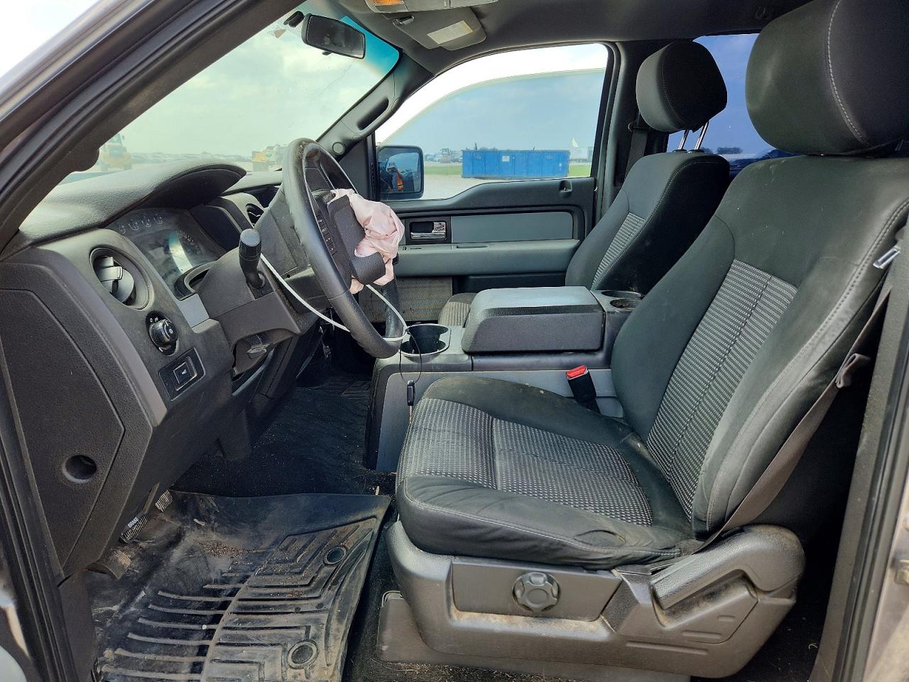 2014 Ford F150 Supercrew Gray vin: 1FTFW1EF4EKG04464