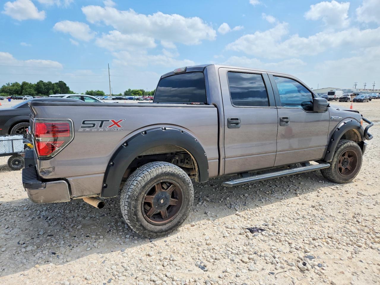 2014 Ford F150 Supercrew Gray vin: 1FTFW1EF4EKG04464
