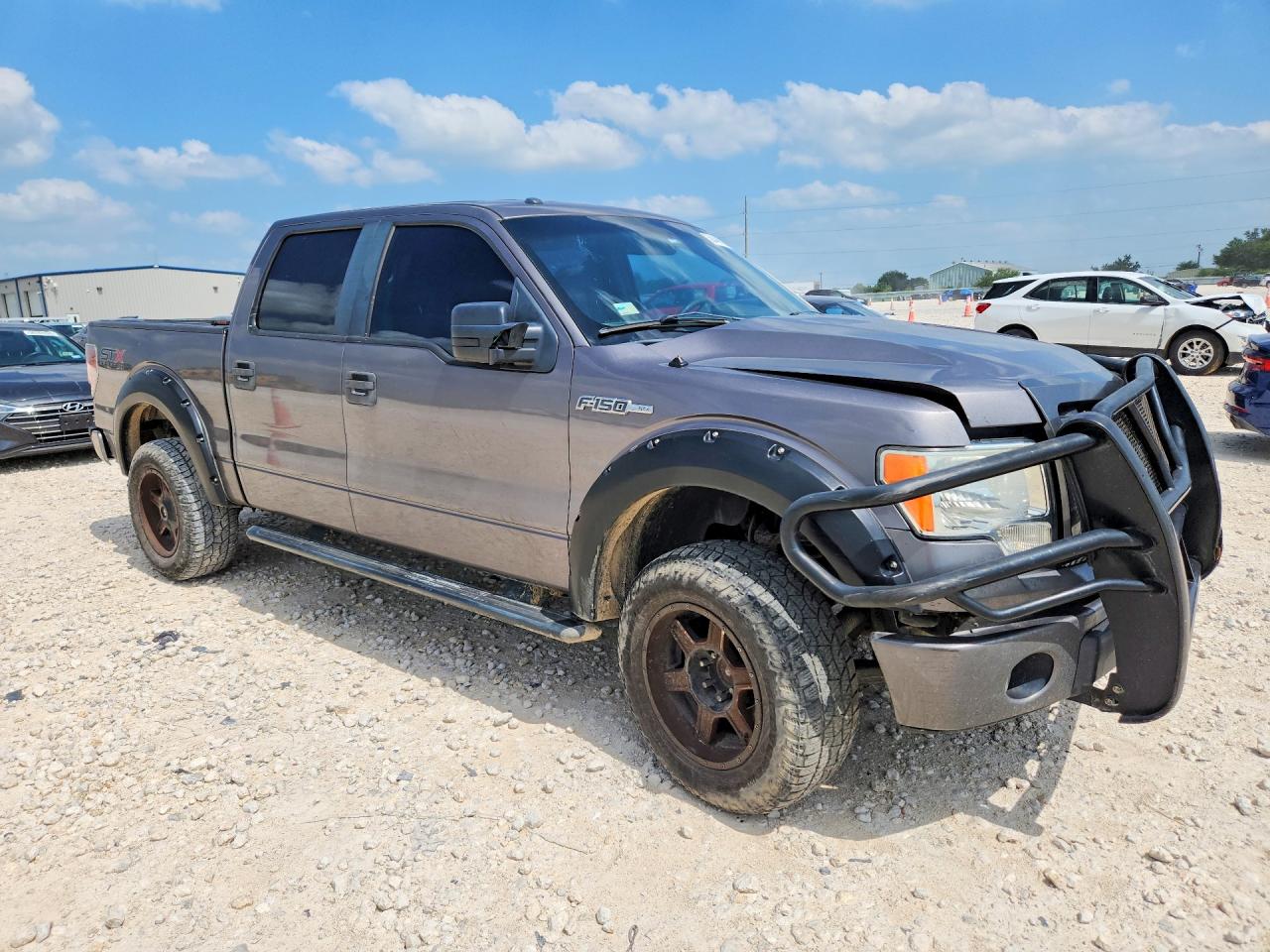 2014 Ford F150 Supercrew Gray vin: 1FTFW1EF4EKG04464