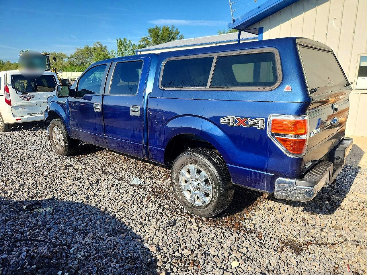 2014 Ford F150 Supercrew Blue vin: 1FTFW1EF4EKG45449