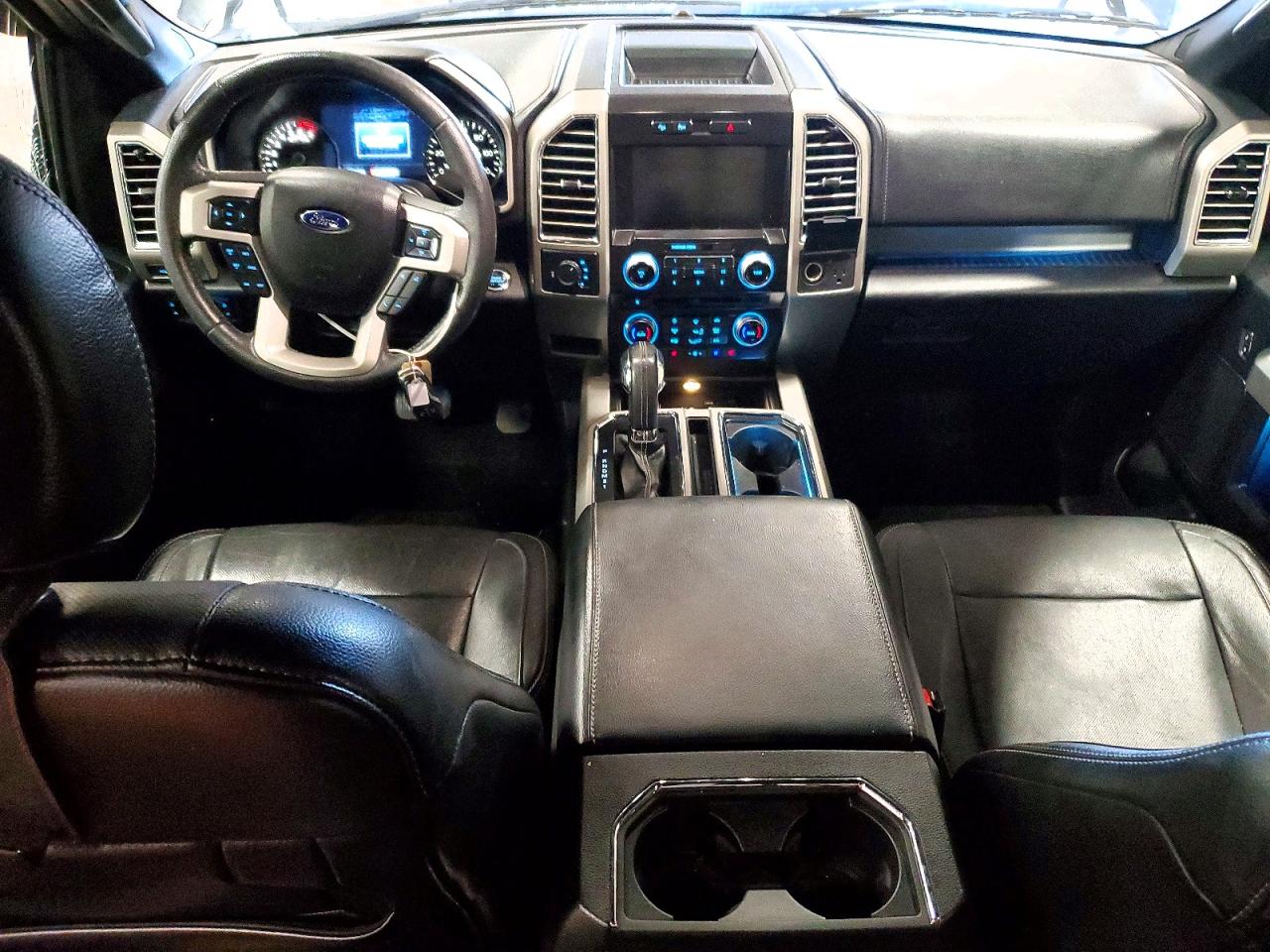 2015 Ford F150 Supercrew Black vin: 1FTFW1EF4FFB10020